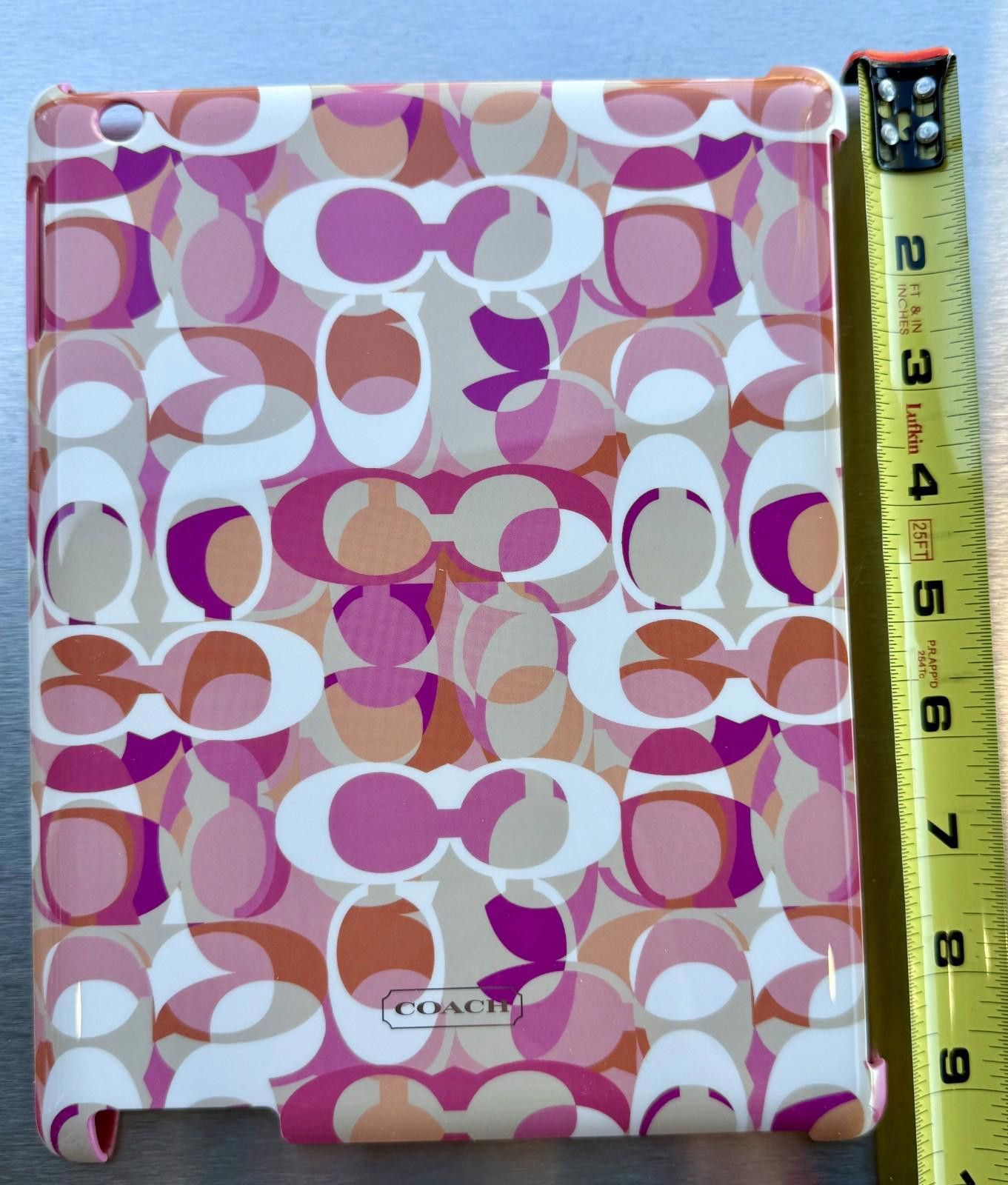 Coach COACH Molded iPAD 2 3 4 Multi-color Pink Orange Cream White Size ONE SIZE - 2 Thumbnail