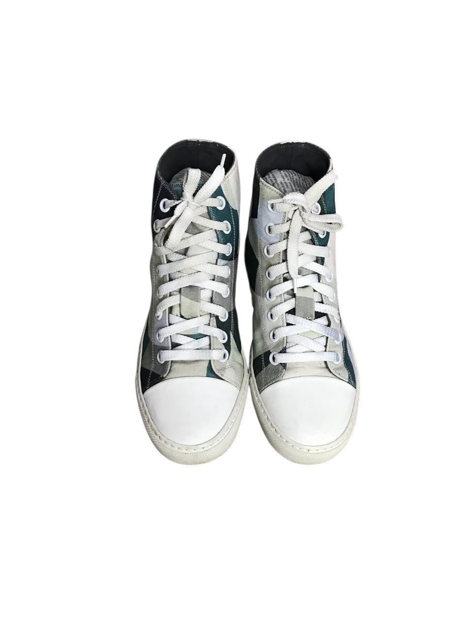 Viktor & Rolf Viktor & Rolf Camo White Suede Sneakers Size US 6 / EU 39 - 10 Thumbnail