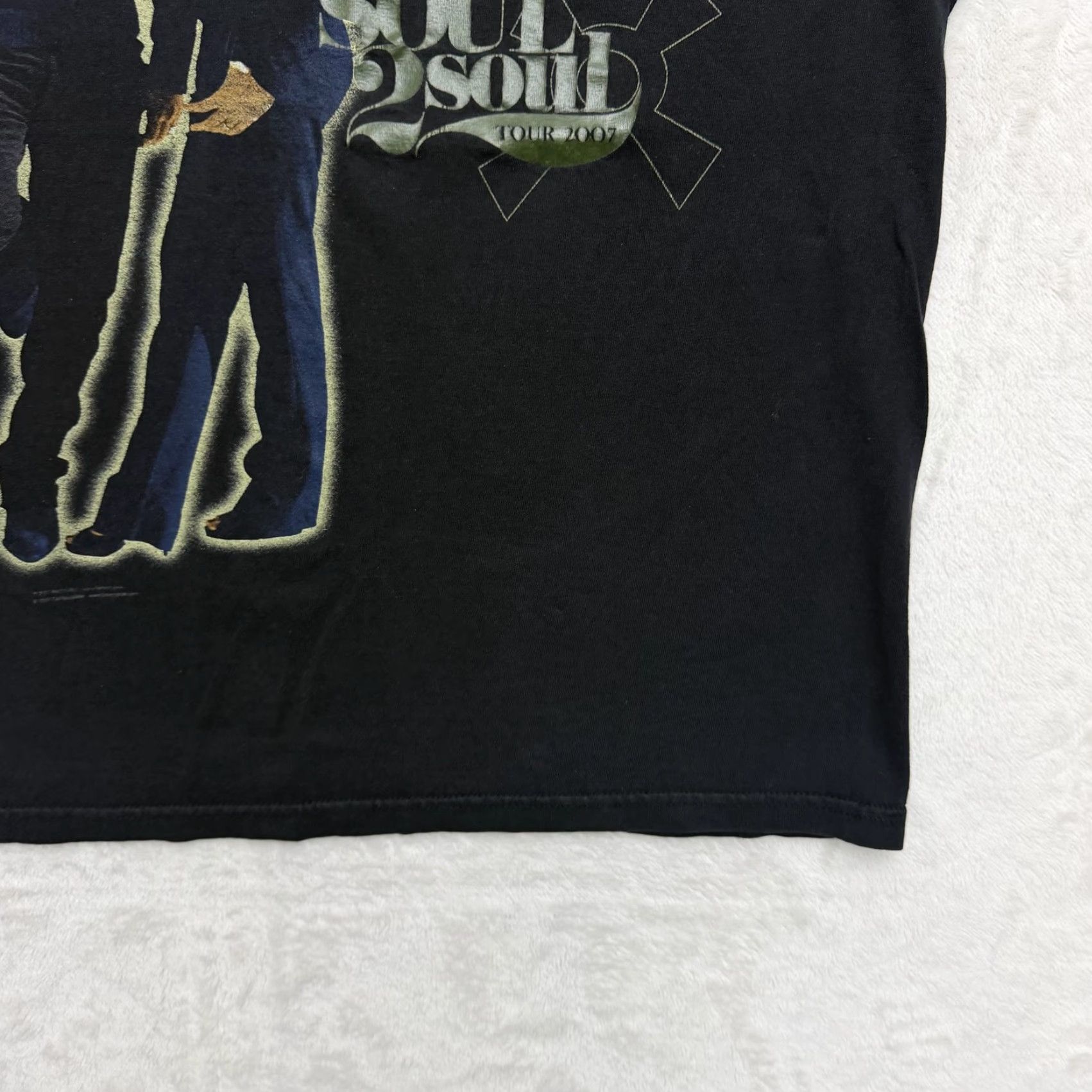 Vintage VINTAGE Tim McGraw Faith Hill Soul2Soul Tour 2007 Shirt Mens XL Black Country Music Tee Size US XL / EU 56 / 4 - 6 Thumbnail
