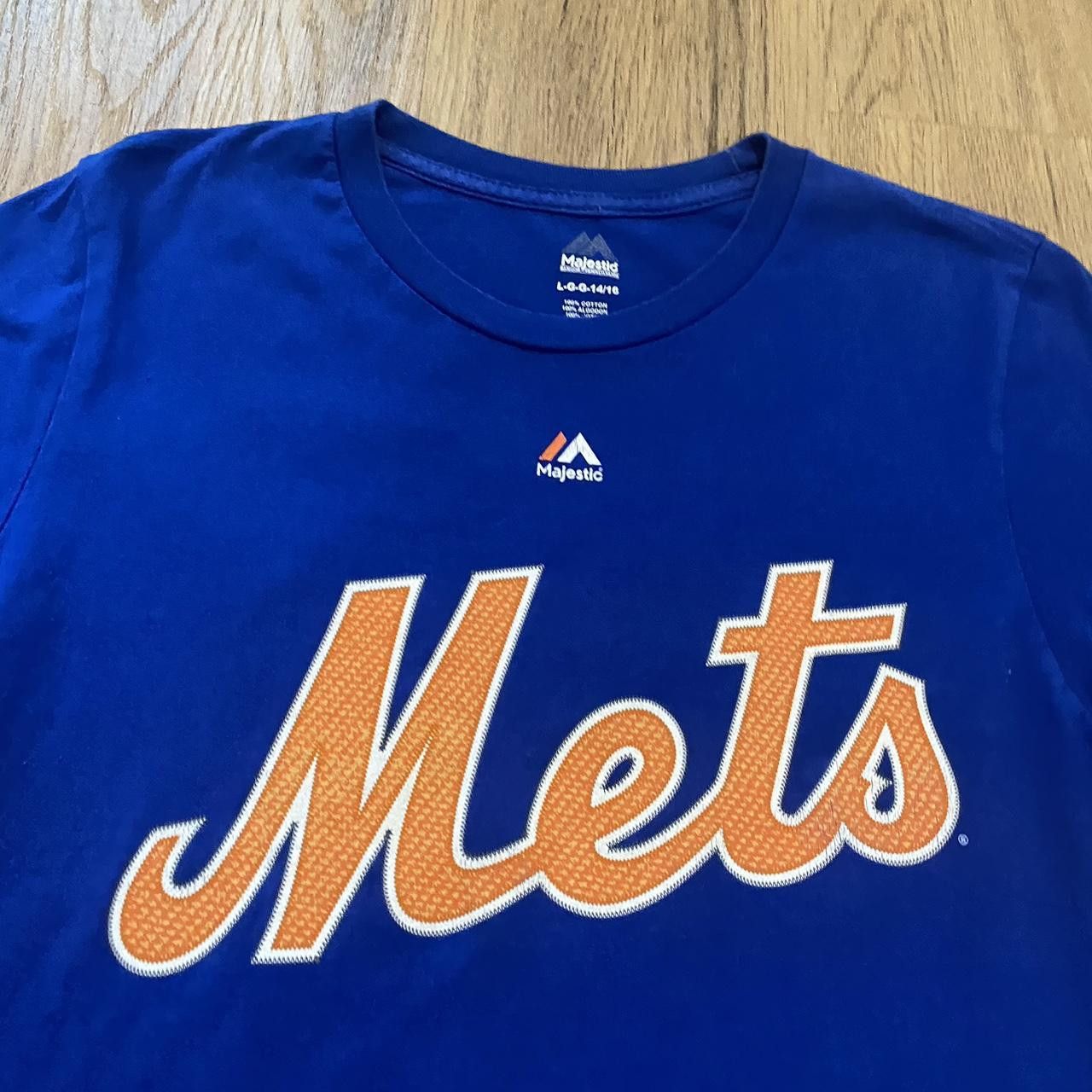 Majestic Blue and orange vintage Mets tee sports Syndergaard Size US S / EU 44-46 / 1 - 3 Thumbnail