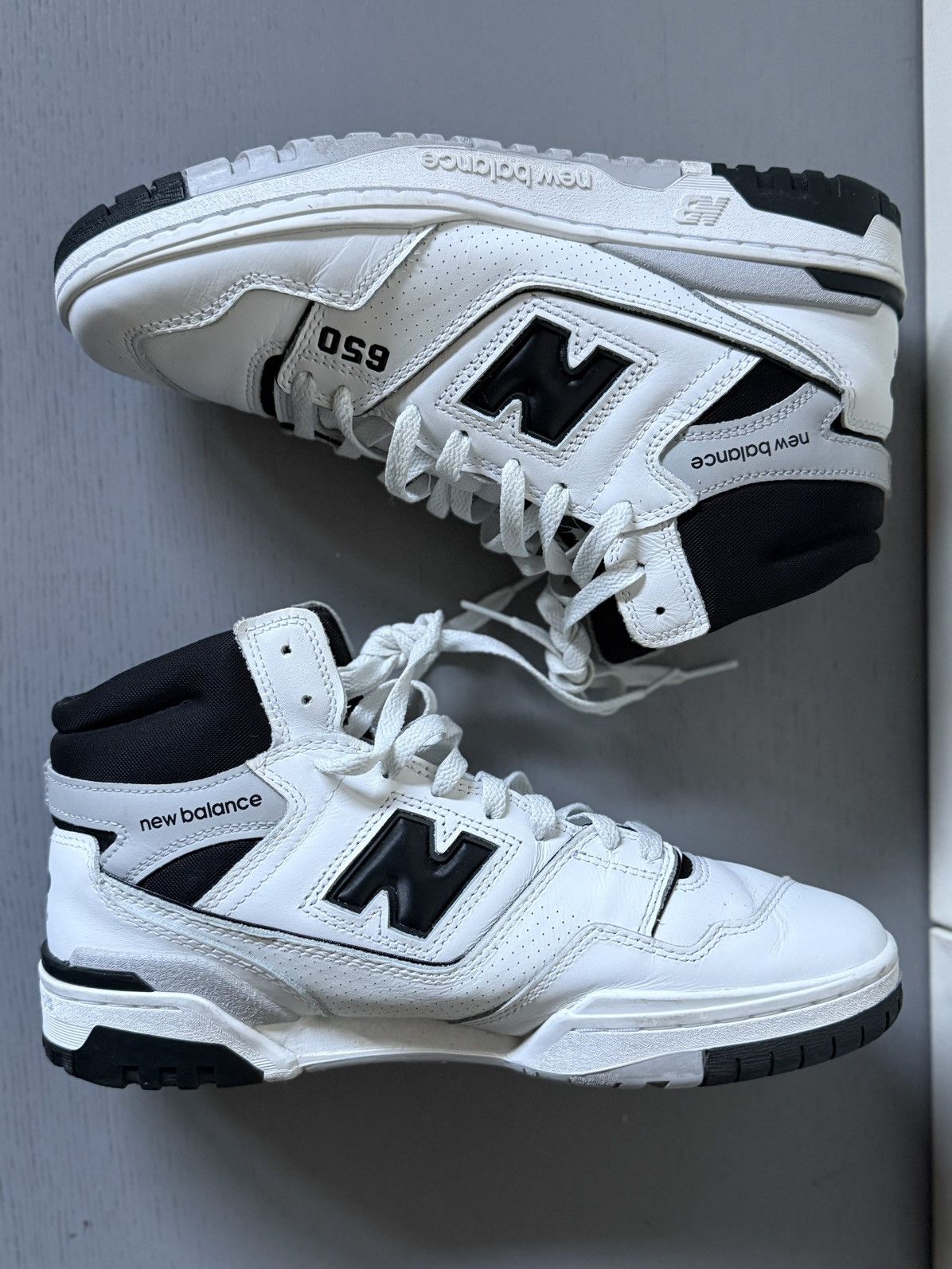 New Balance New balance 650R 'White Black' *no box* Size US 10 / EU 43 - 2 Thumbnail