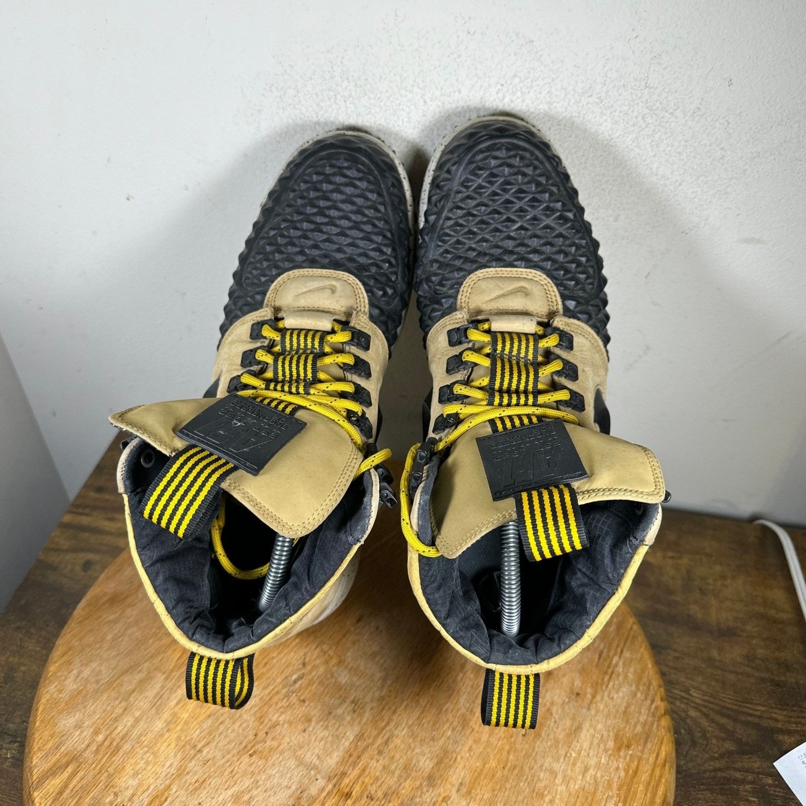 Nike Nike Lunar Force 1 Duckboot Wheat Black 816682-701 Mens 10.5 Size US 10.5 / EU 43-44 - 10 Thumbnail