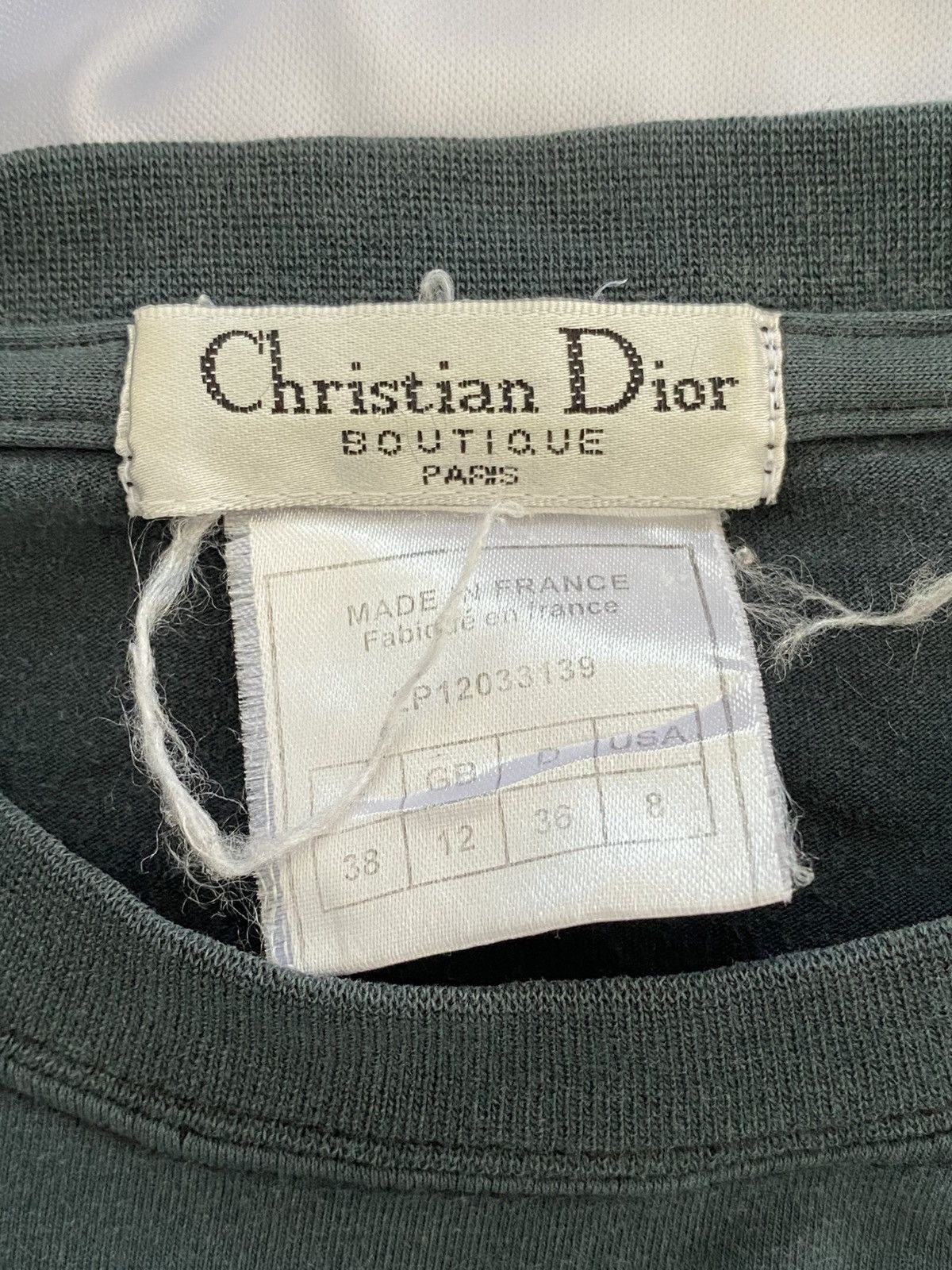 Christian Dior Monsieur × Vintage dior longsleeve Size XS / US 0-2 / IT 36-38 - 4 Thumbnail