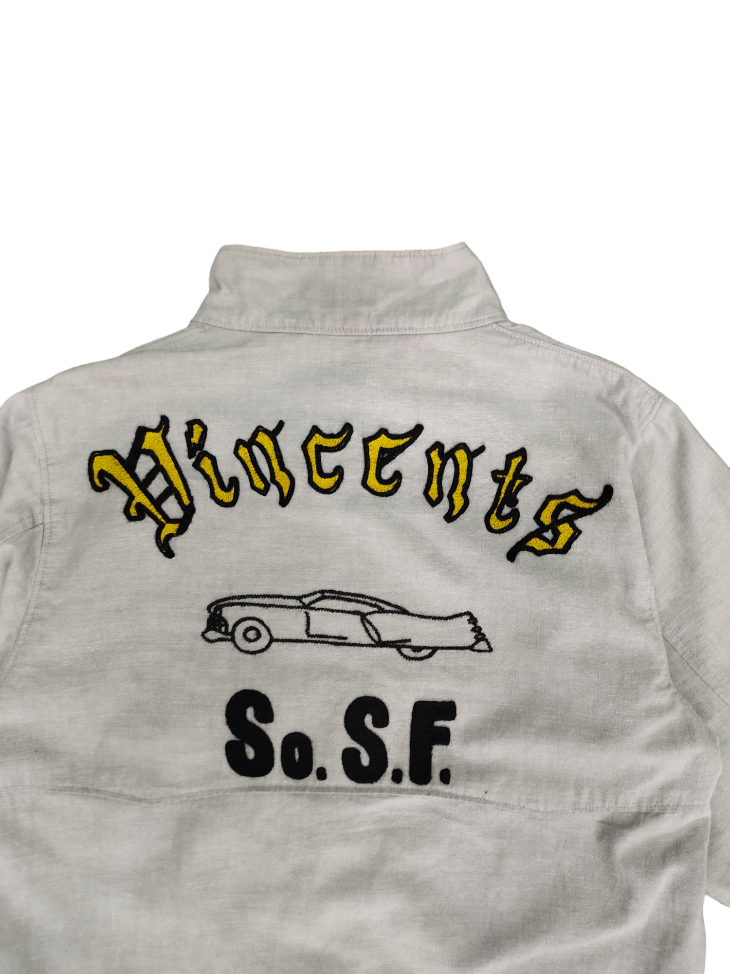 United Arrows Vintage United Arrows Embroidered Cotton Work Jacket Size US S / EU 44-46 / 1 - 3 Thumbnail
