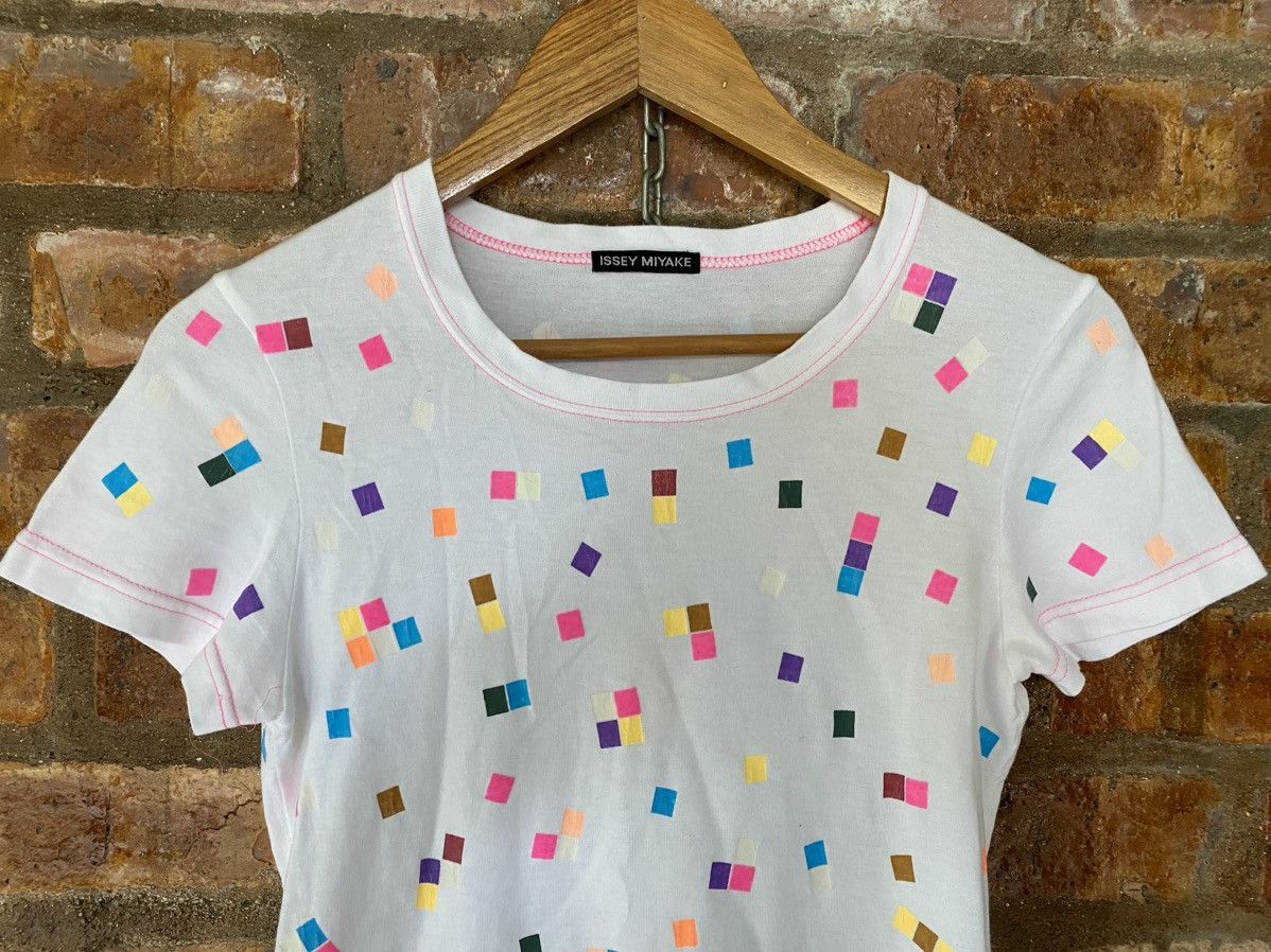 Issey Miyake Issey Miyake illusion abstract tee Size S / US 4 / IT 40 - 3 Thumbnail