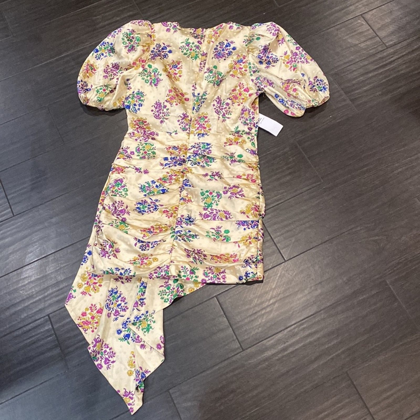 Other Revolve Ronny Kobo Monica Dress in Garden Floral SZ.L Size L / US 10 / IT 46 - 9 Thumbnail