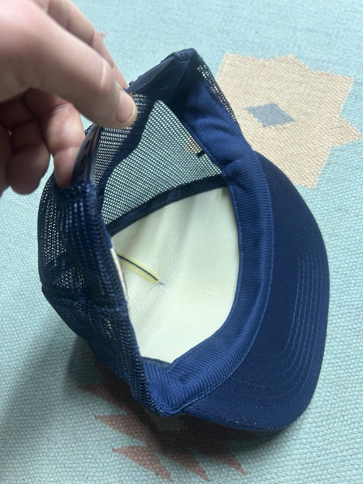 Vintage Vtg trucker hat valley petroleum oil Michigan spell out snap Size ONE SIZE - 6 Thumbnail