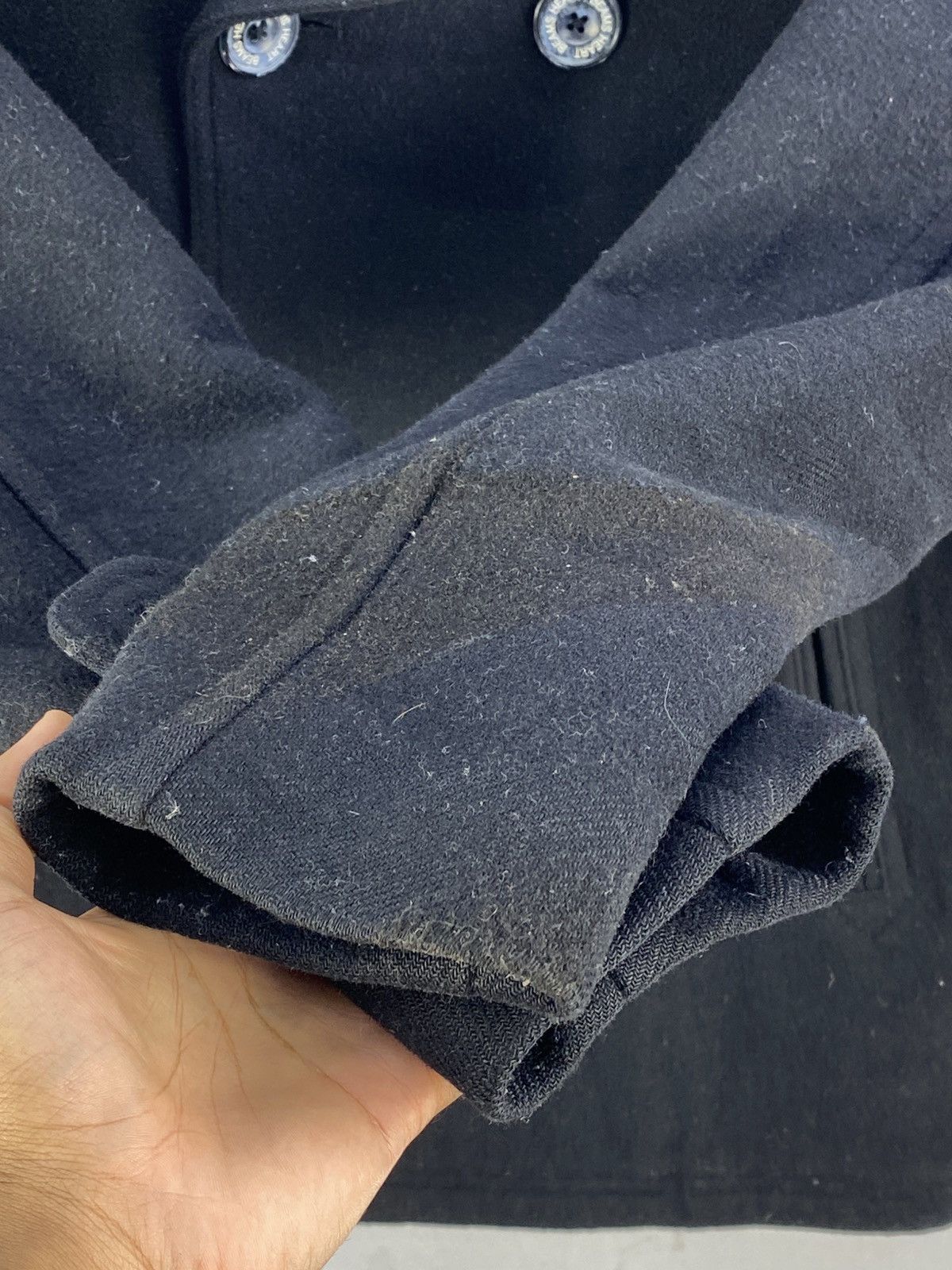 Beams Plus Beams Heart Double Breasted Pea Coat Size US M / EU 48-50 / 2 - 12 Thumbnail