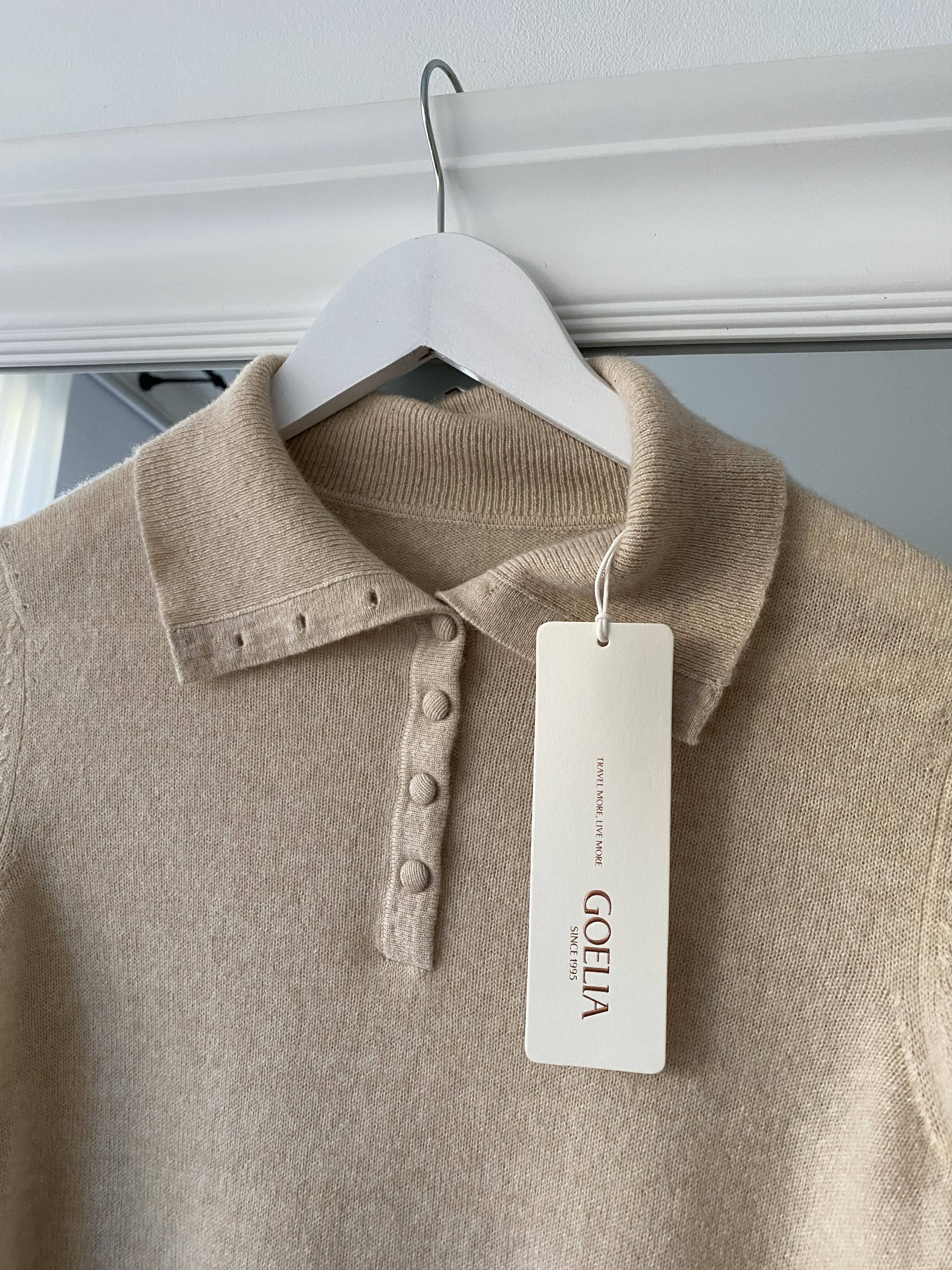 Other cashmere troyer beige sweater goelia1995 Size S / US 4 / IT 40 - 6 Thumbnail