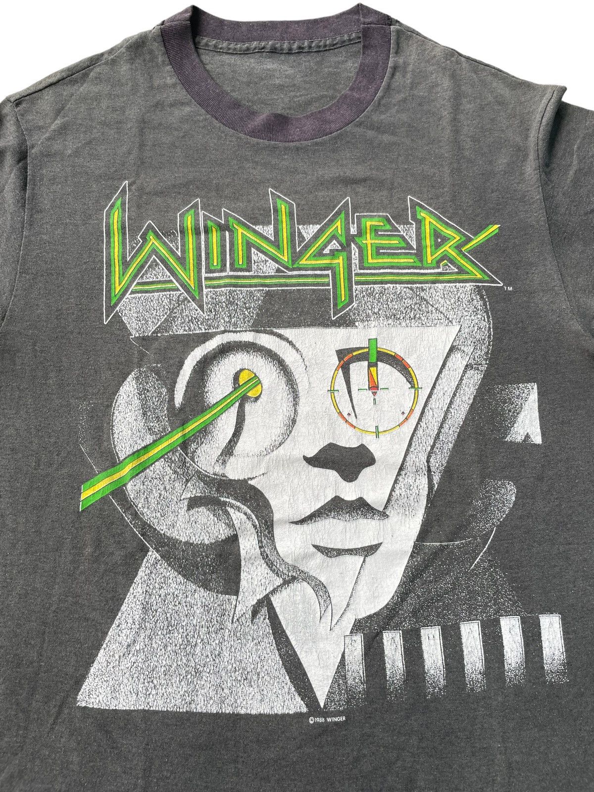 Band Tees × Vintage VTG 1988 Winger Too Tuff Too Tame Tour 1989 Size US S / EU 44-46 / 1 - 2 Thumbnail