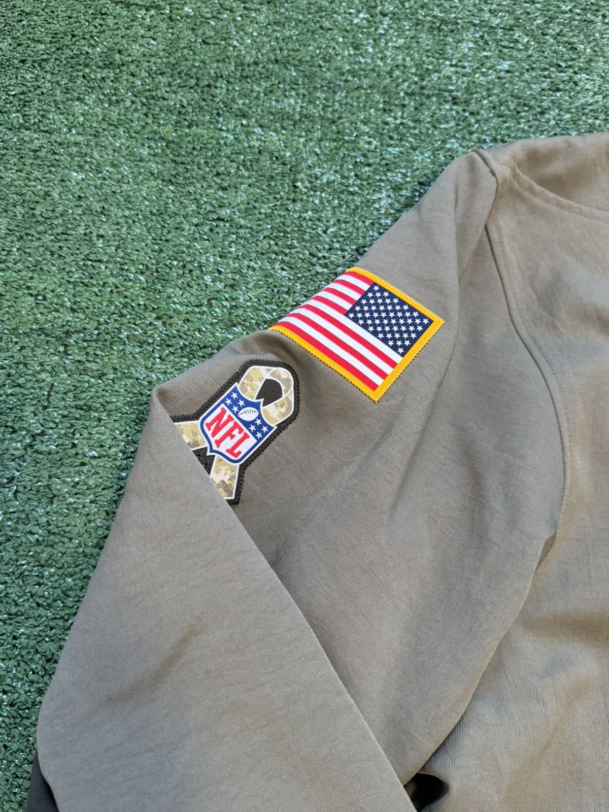 Nike Detroit Lions Men XL Nike NFL Salute to Service Full Zip Size US XL / EU 56 / 4 - 2 Thumbnail