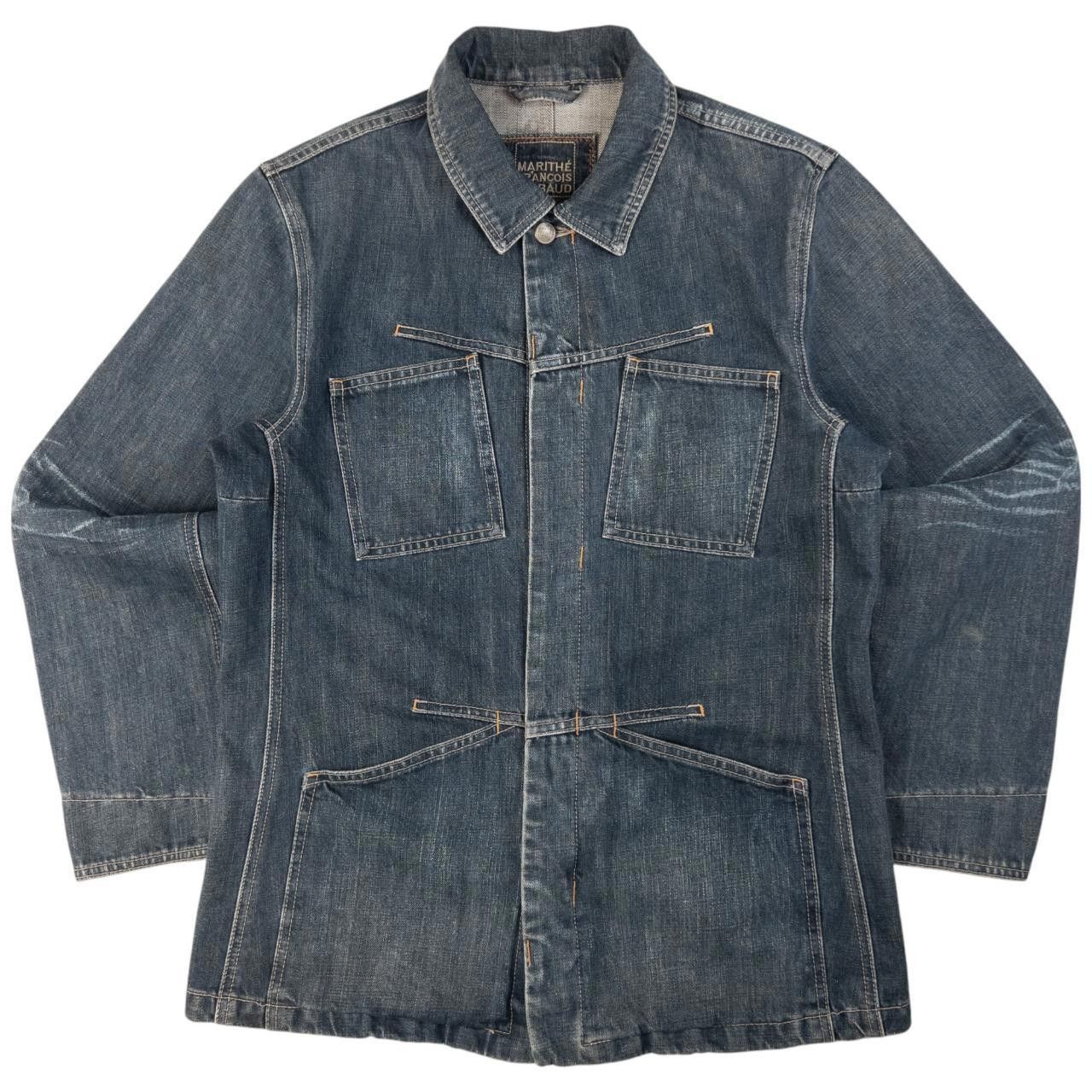 Designer Vintage Marithe + Francois Girbaud Denim Jacket Size M Size US M / EU 48-50 / 2 - 1 Thumbnail