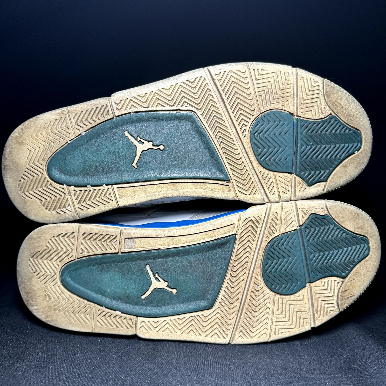 Jordan Brand × Nike Size 12 - Air Jordan 4 Retro Military Blue 2012 Men's Shoes Size US 12 / EU 45 - 7 Thumbnail