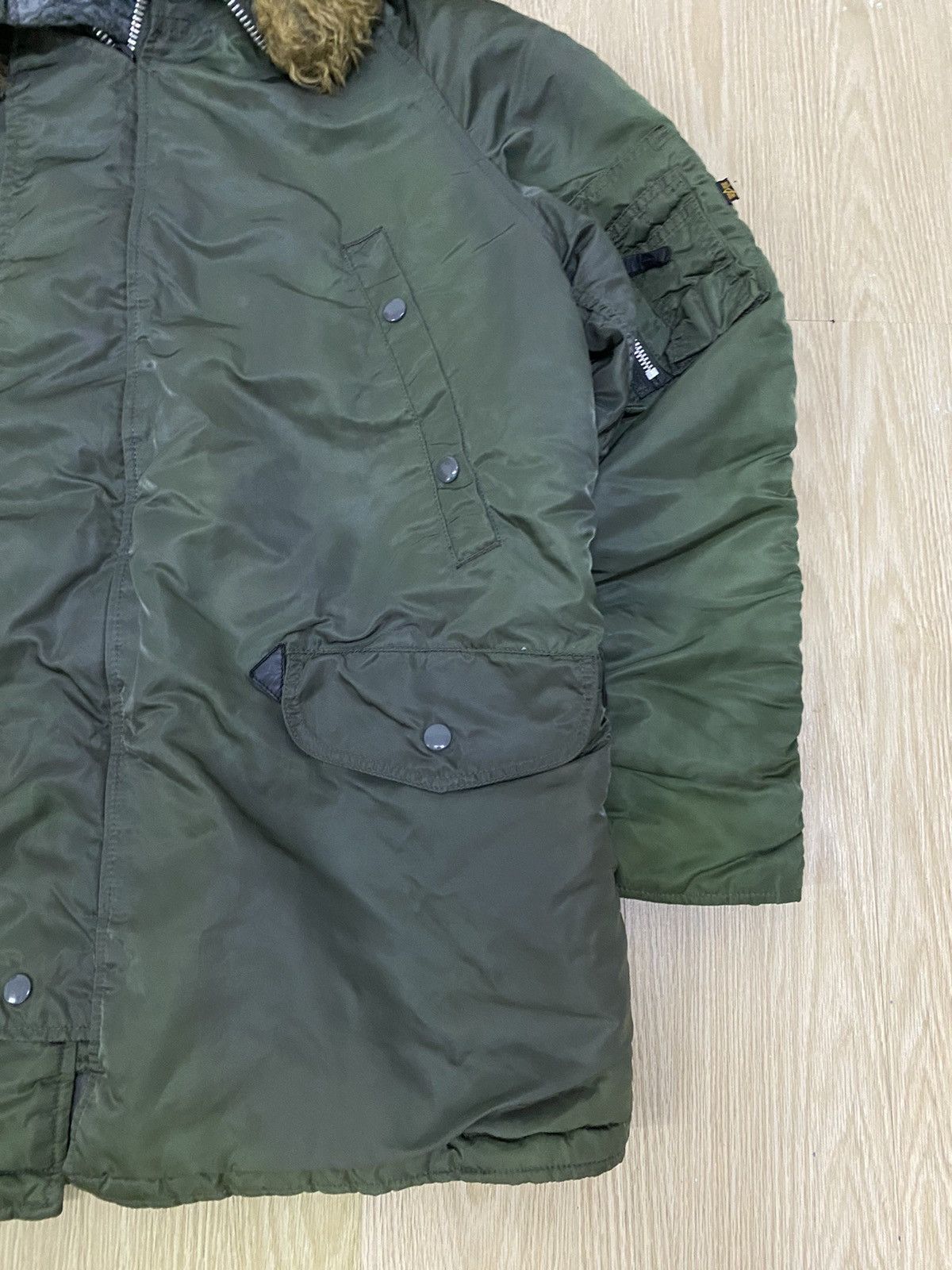 Alpha Industries Alpha Industries fur hood parka jacket Size US M / EU 48-50 / 2 - 2 Thumbnail