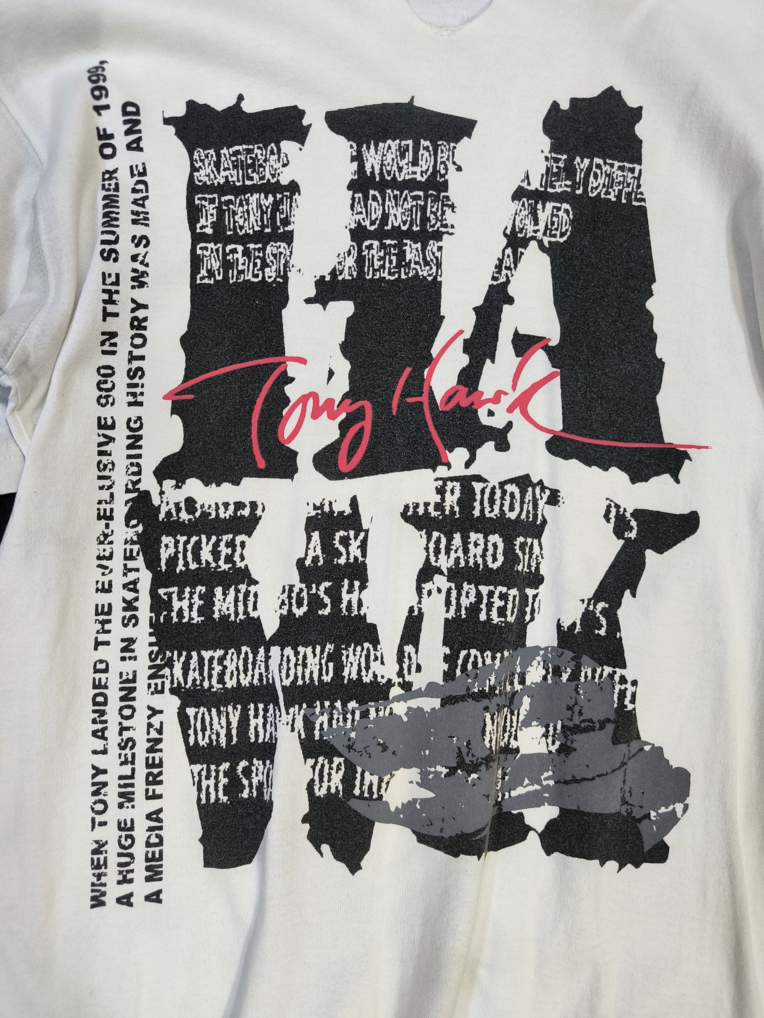Tony Hawk Vintage Tony Hawk Streetwear Skateboard 🛹 Long T-shirt Size US M / EU 48-50 / 2 - 2 Thumbnail
