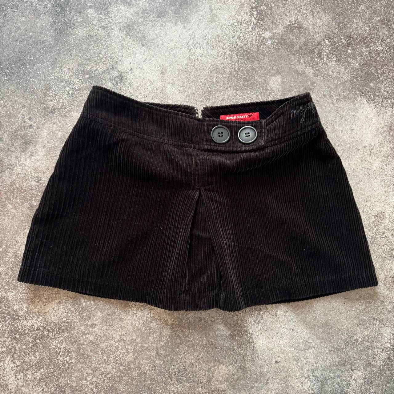 Miss Sixty Y2K Miss Sixty Vintage Corduroy Mini Skirt Size 30" / US 8 / IT 44 - 1 Thumbnail