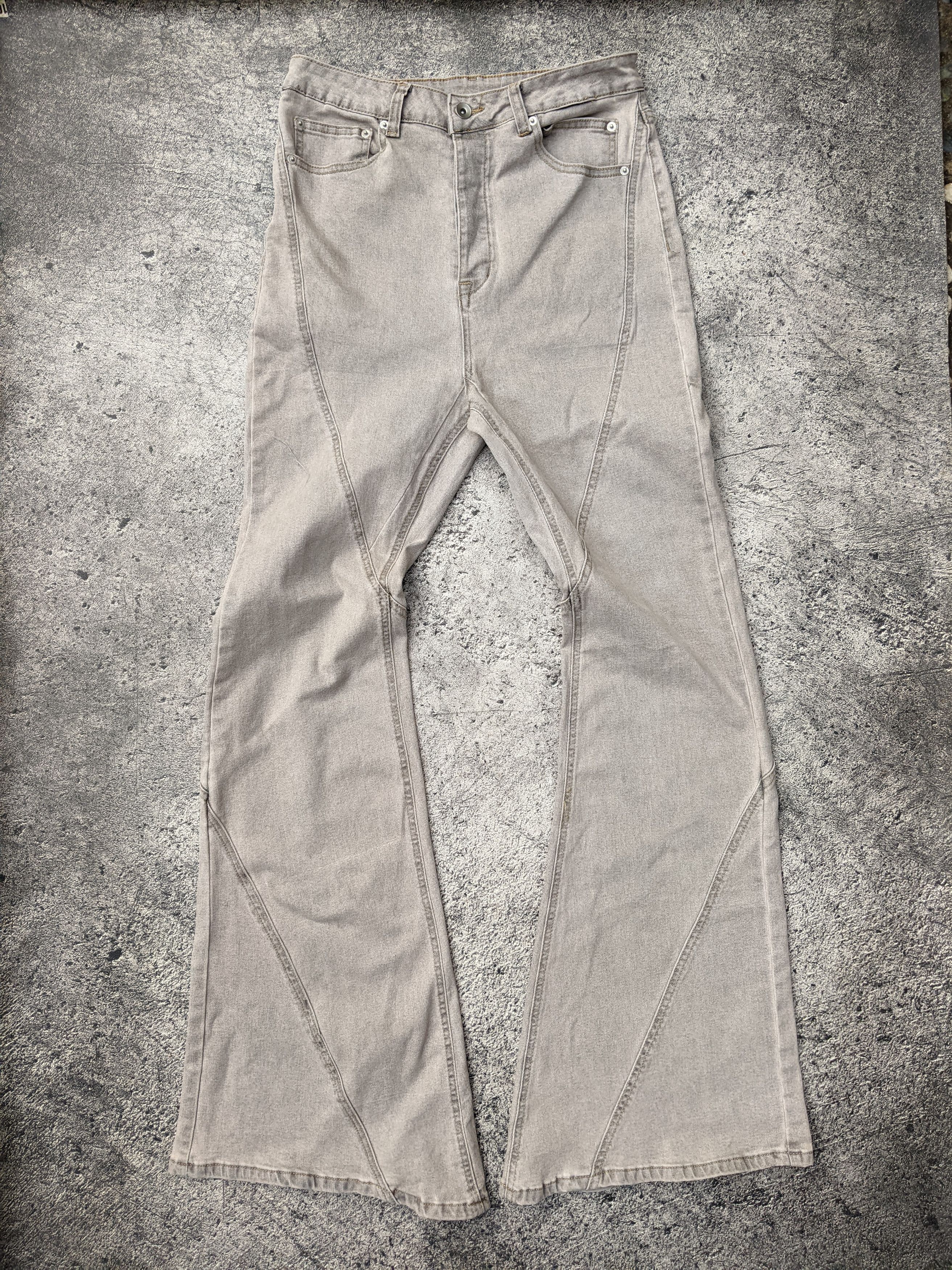 Japanese Brand Super Flare High Wais GOA Style Pants Size US 28 / EU 44 - 1 Thumbnail
