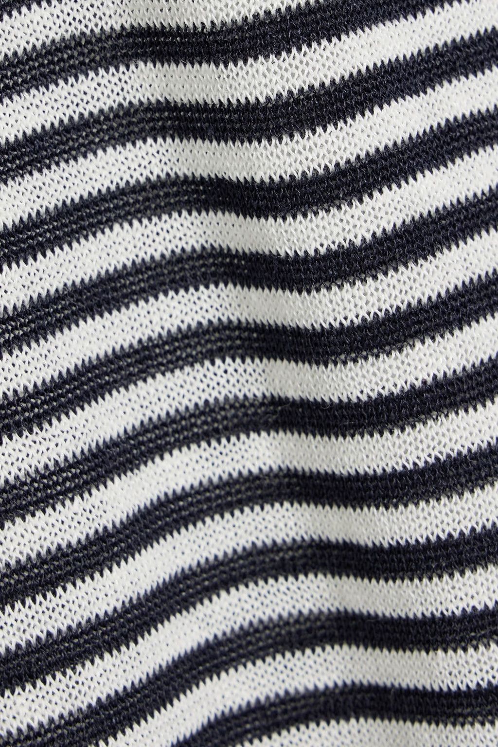 Brunello Cucinelli o1y0825 Crewneck Sweater in White/Black Size XXL / US 16-18 / IT 52-54 - 4 Thumbnail