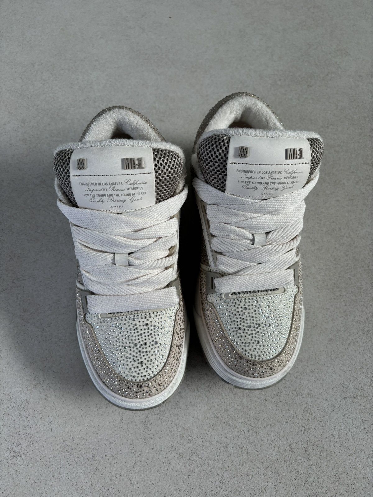 Amiri AMIRI sparkly sneakers Size US 7 / IT 37 - 3 Thumbnail