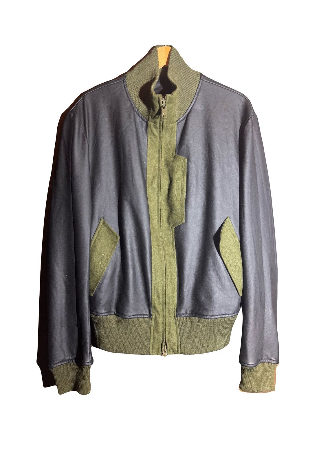 Yohji Yamamoto used yohji yamamoto black coated bomber jacket y3 M Size US M / EU 48-50 / 2 - 1 Thumbnail