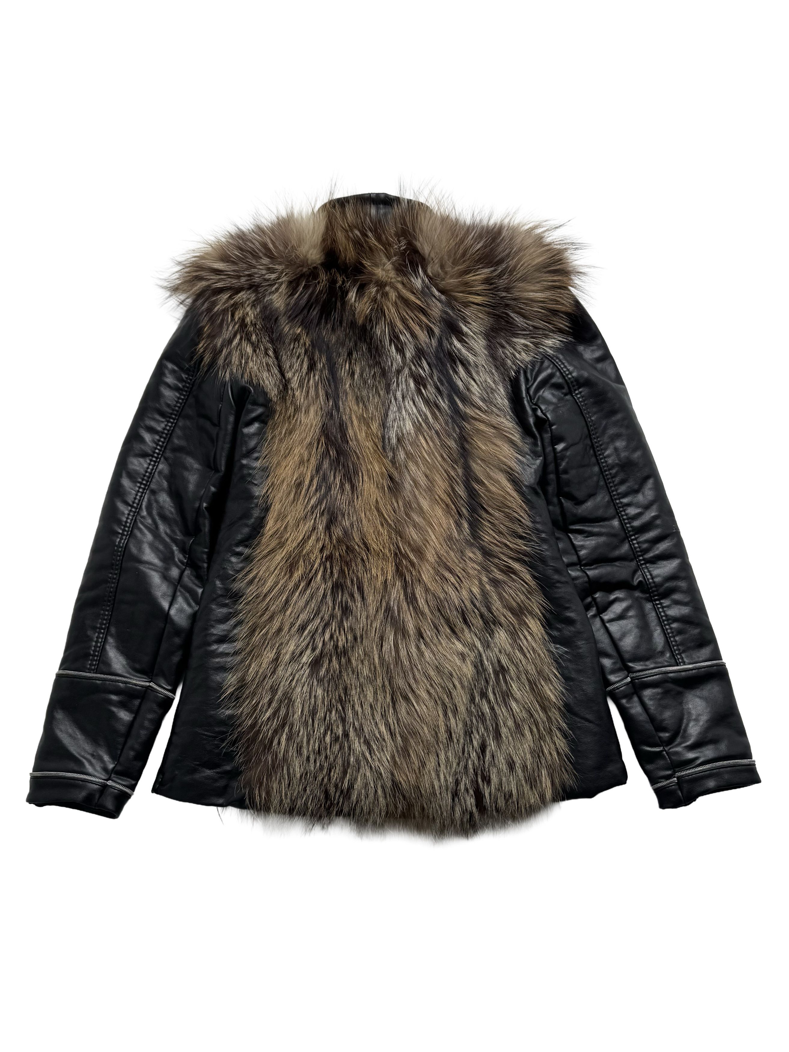 Vintage Vintage Jacket With Real Fur Details Size M / US 6-8 / IT 42-44 - 13 Thumbnail