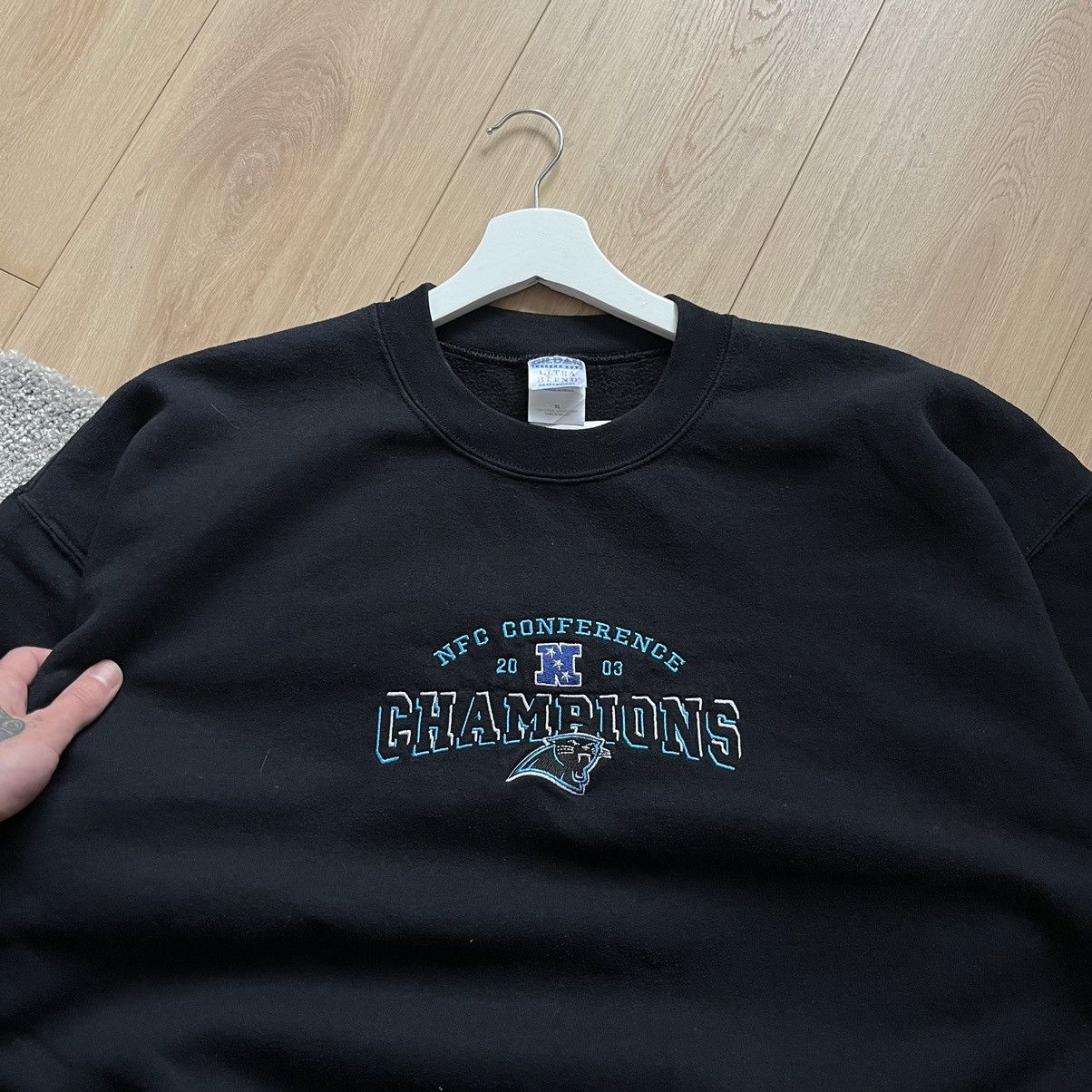 NFL Vintage NFL California Panthers Sweatshirt XL Size US XL / EU 56 / 4 - 6 Thumbnail