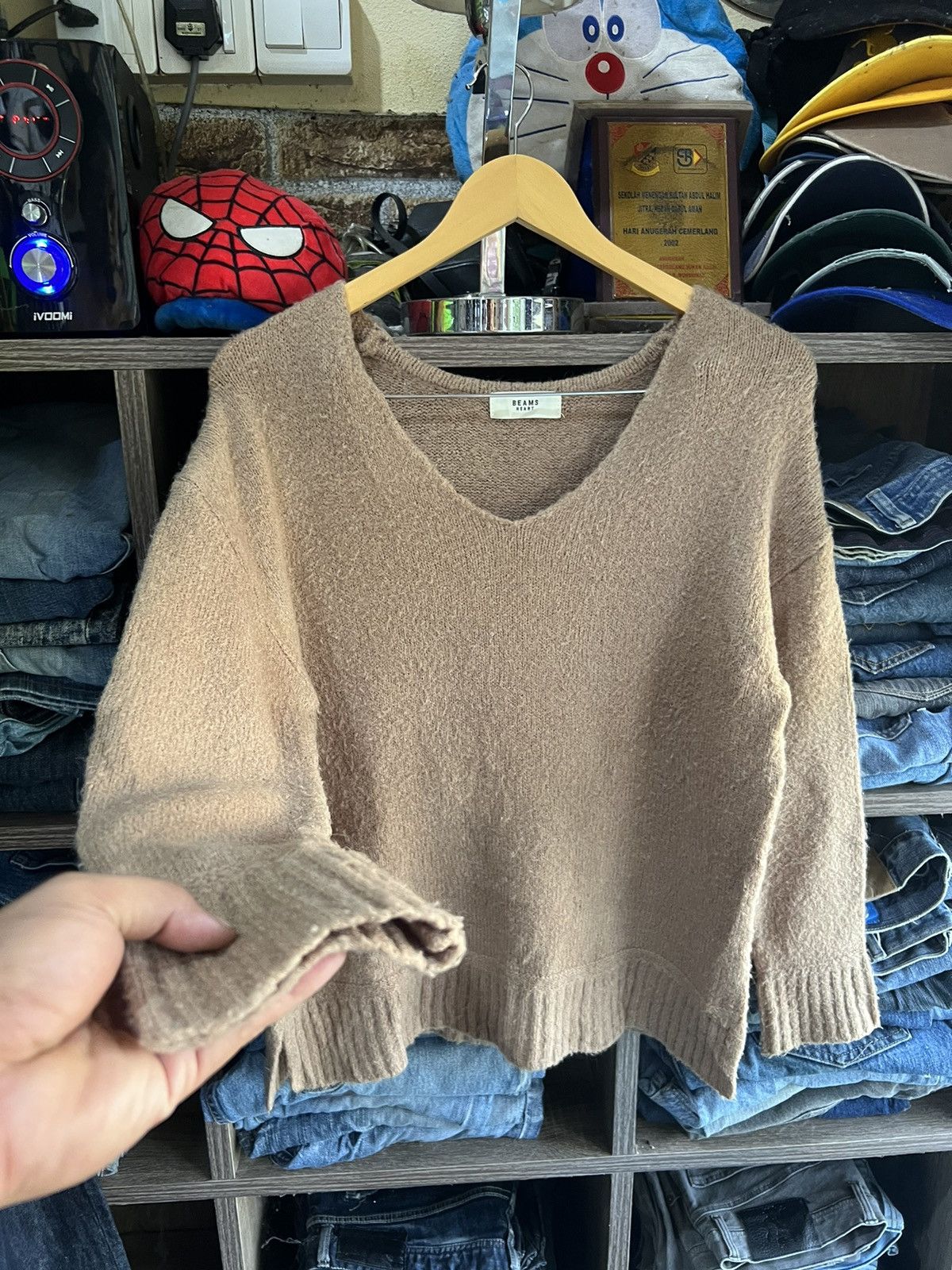 Beams Plus 🔥Beams Plus Knit Sweatshirt Size M / US 6-8 / IT 42-44 - 8 Thumbnail