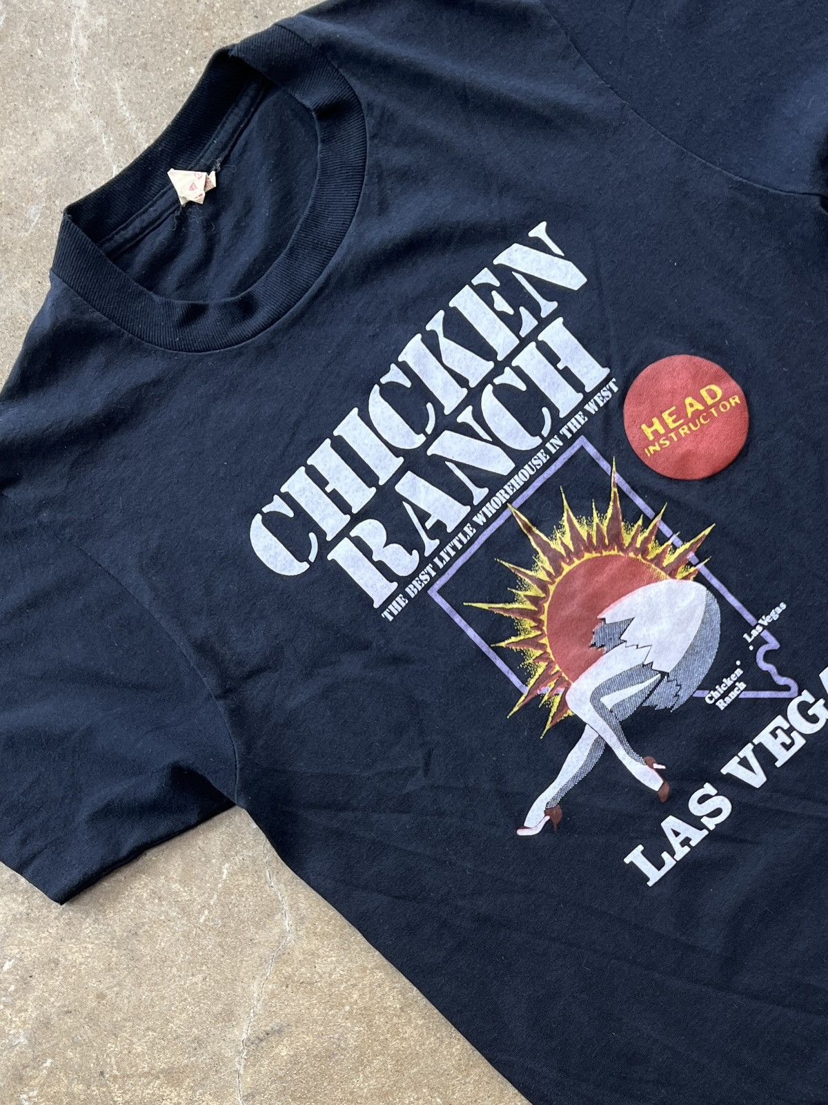 Vintage Vintage Chicken Ranch Las Vegas Attraction Promo Tee Small Size US S / EU 44-46 / 1 - 1 Thumbnail