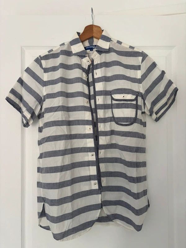 Comme des Garcons Comme des Garçons Junya Watanabe Short Sleeve Shirt Size US XS / EU 42 / 0 - 1 Thumbnail