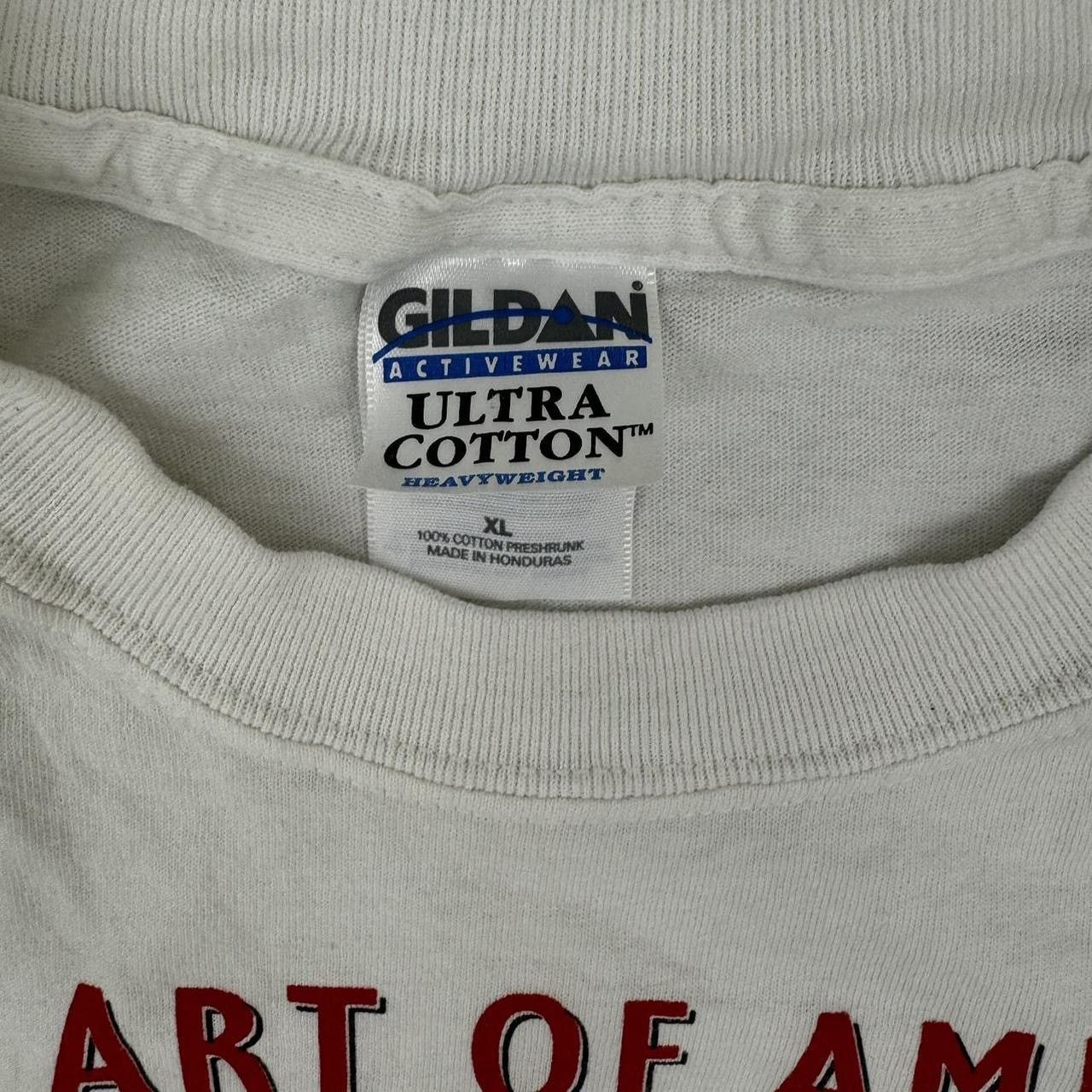 Vintage Rare Vintage Art of America 90s White and red shirt Size US XL / EU 56 / 4 - 3 Thumbnail