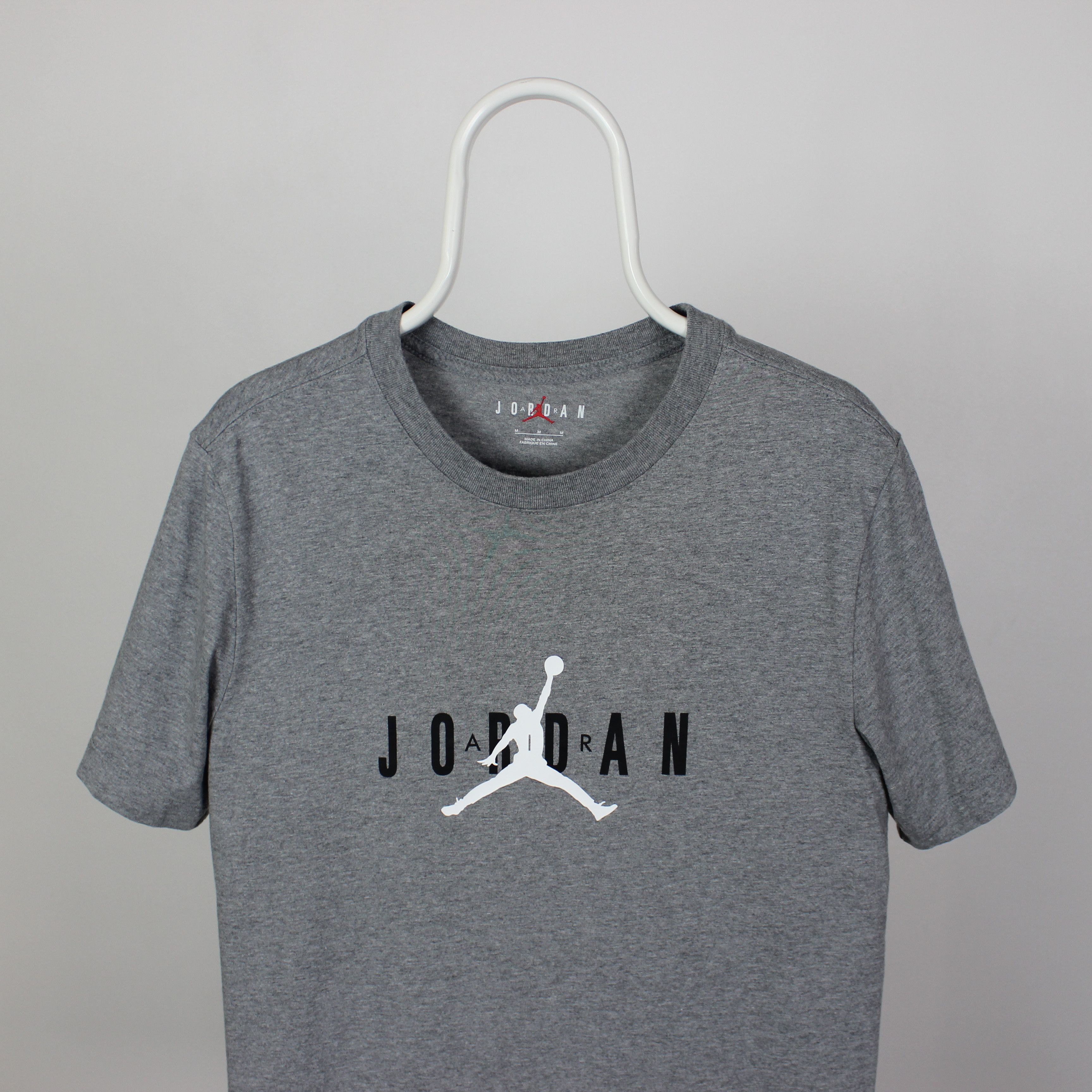 Jordan Brand Air Jordan t shirt centr logo M gray cotton Size US M / EU 48-50 / 2 - 1 Thumbnail