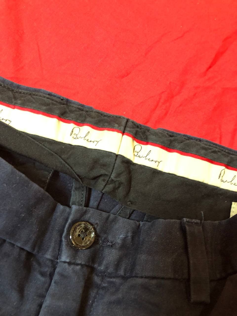 Burberry Burberry London Mens Straight Leg Trousers chino Pants Size US 34 / EU 50 - 9 Thumbnail
