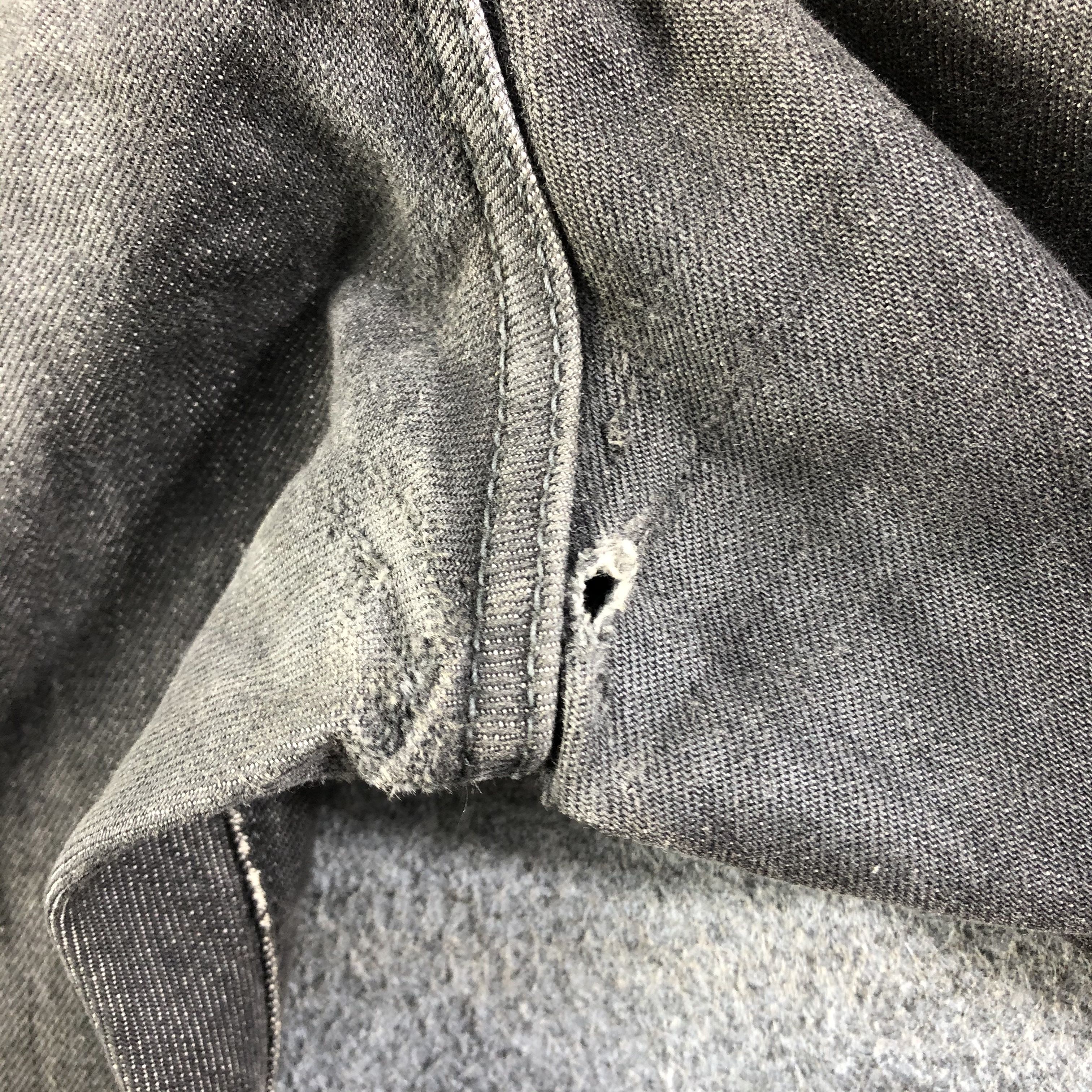 Japanese Brand Uniqlo Selvedge Jeans Faded Black Denim -J2796 Size US 35 - 6 Thumbnail