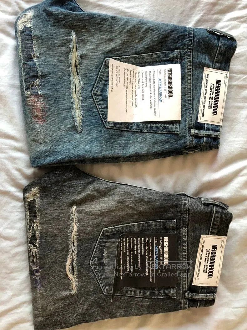 Neighborhood NEIGHBORHOOD SAVAGE 19aw Jeans. Size US 42 / EU 58 - 4 Thumbnail