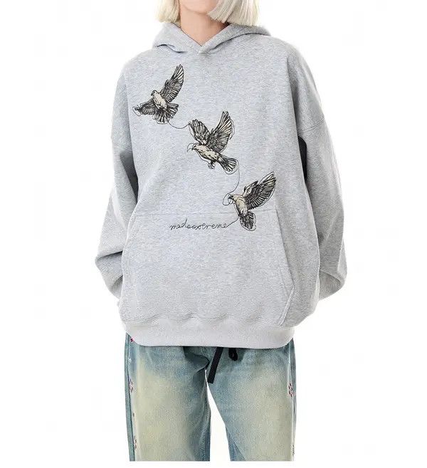 Vintage Kimura x Kaoda EAGLE Embroidered Graphic Pullover Hoodie Size US M / EU 48-50 / 2 - 5 Thumbnail