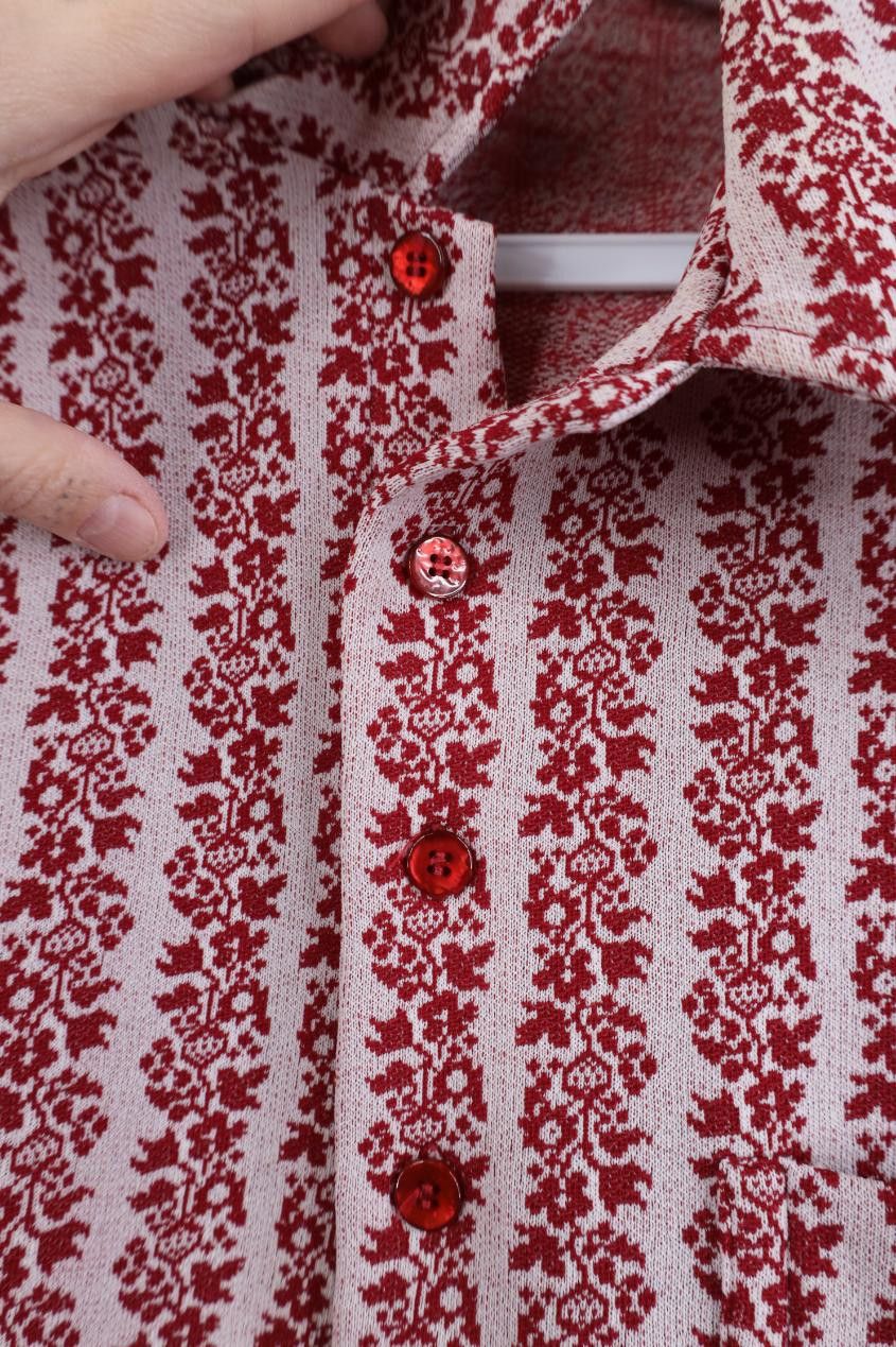 Vintage Vintage 60s 70s Streetwear Dagger Collar Knit Polo Shirt USA Size US M / EU 48-50 / 2 - 5 Thumbnail