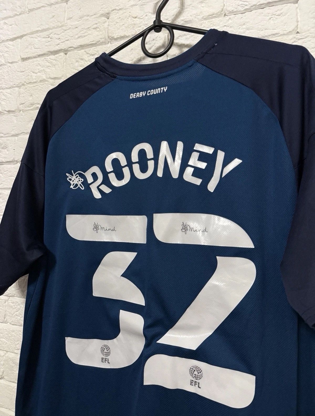 ウェア UMBRO DERBY COUNTY Rooney Umbro FC Derby County Wayne ROONEY #23 Jersey 20/21 Football