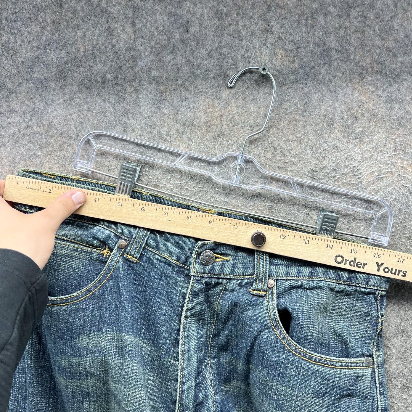 Denime VINTAGE Karl Kani Jeans Mens 32x33 Blue Straight Medium Wash Denim Y2K Hip Hop Jeans Mens Regular Blue 32x33 Womens? No Size US 32 / EU 48 - 4 Thumbnail
