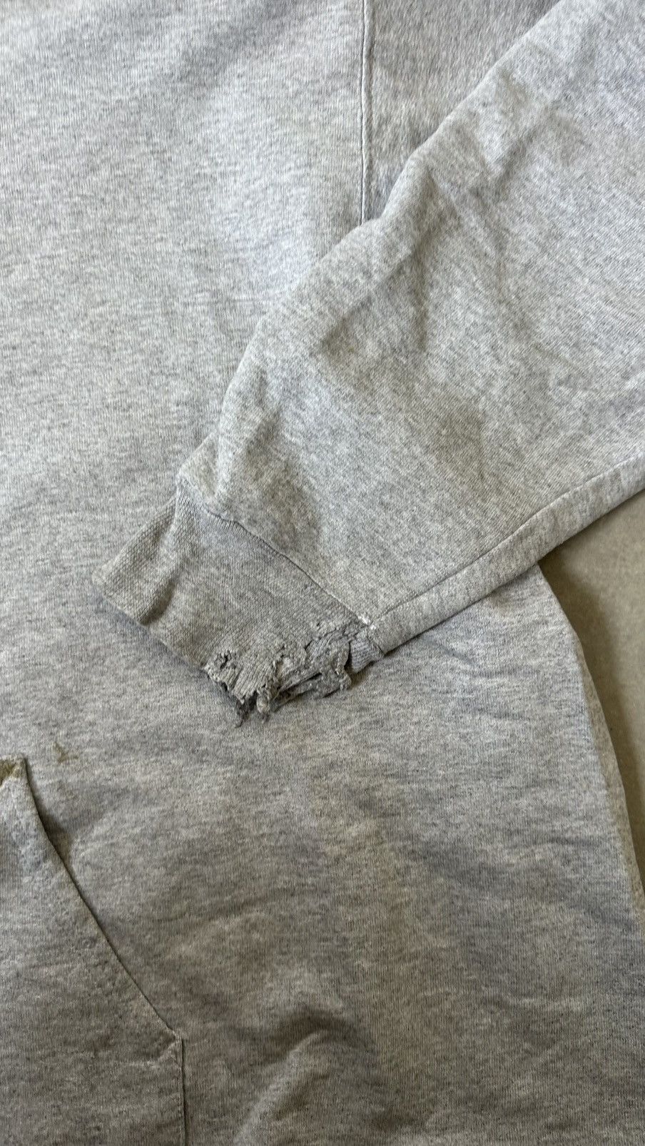 Thrasher VINTAGE THRASHER THRASED HOODIE Size US L / EU 52-54 / 3 - 5 Thumbnail