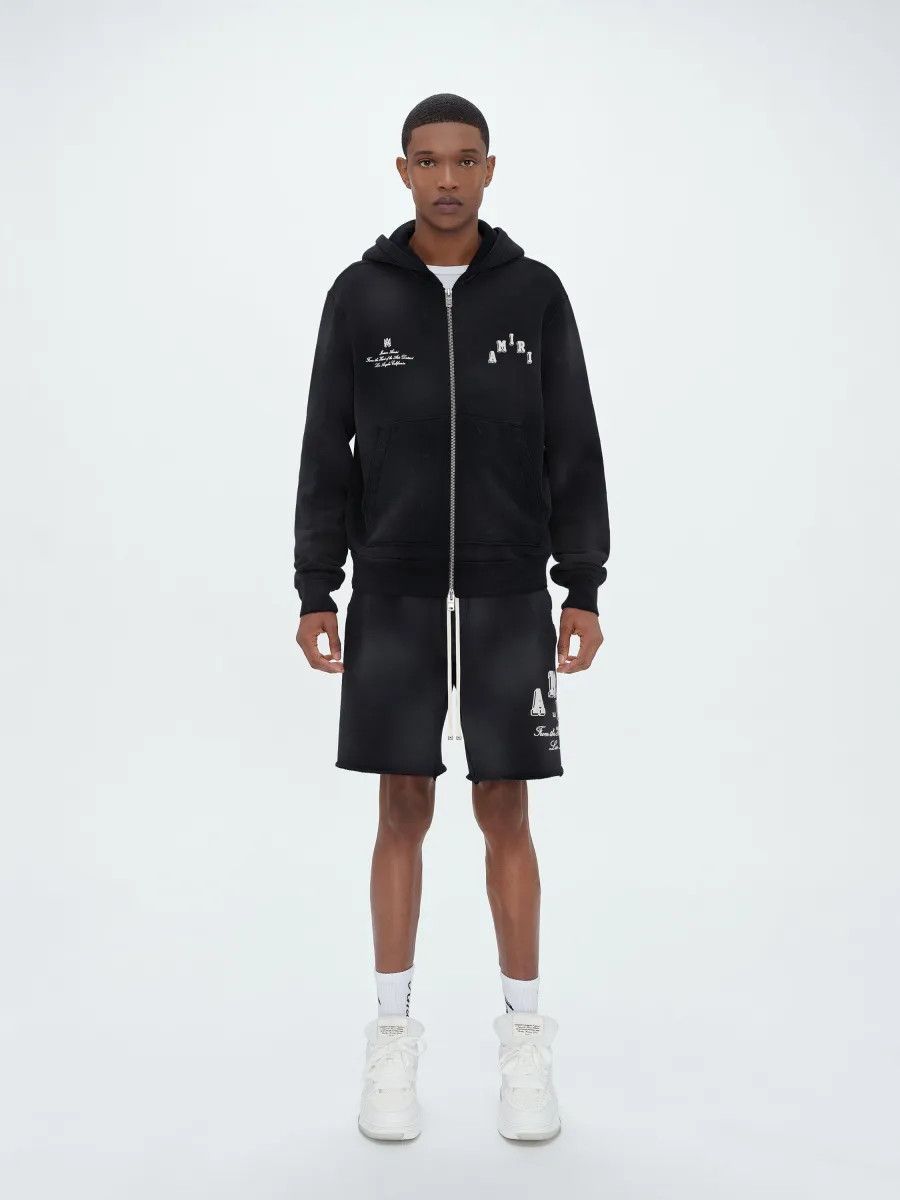 Amiri o1w1db11224 Zip Sweatshirt & Hoodie in Black Size US L / EU 52-54 / 3 - 2 Thumbnail