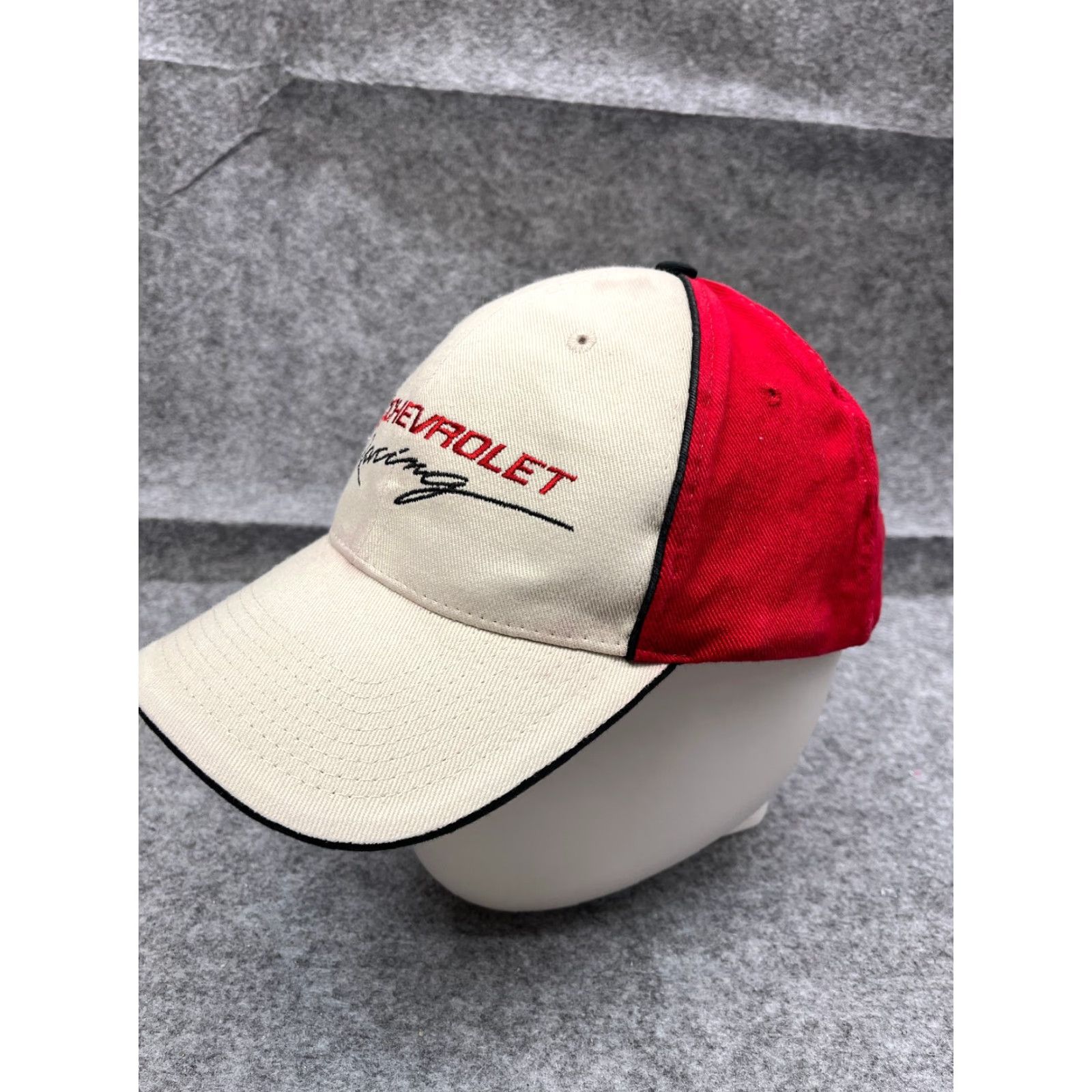 Drew Drew Pearson Chevrolet Racing Hat Cap Adjustable One Size White Cotton Men Baseball Cap Size ONE SIZE - 4 Thumbnail