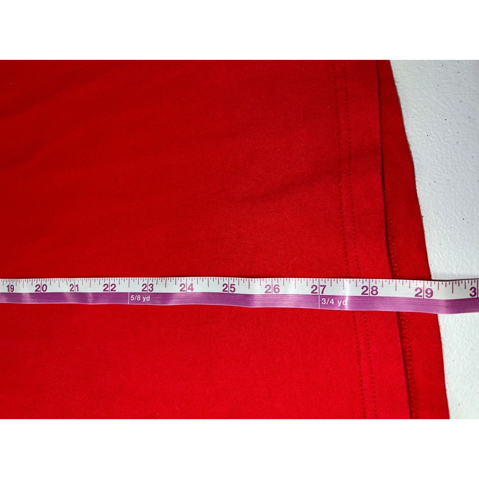 Fruit Of The Loom Y2K Fruit Of The Loom USA Made Red Blank Shirt Tee 2000s L Size US L / EU 52-54 / 3 - 7 Thumbnail