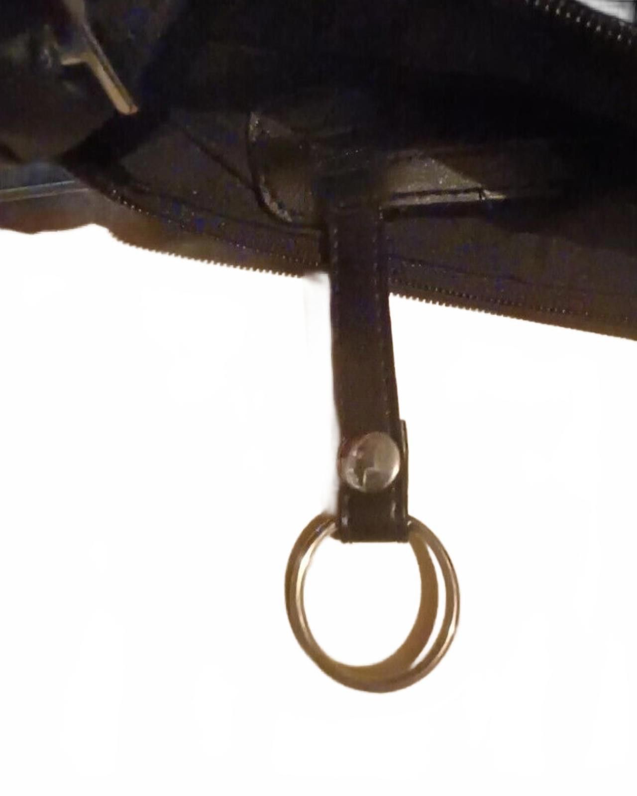 The Unbranded Brand Unbranded Genuine Leather Black Shoulder Bag Adj. Strap Size ONE SIZE - 8 Thumbnail