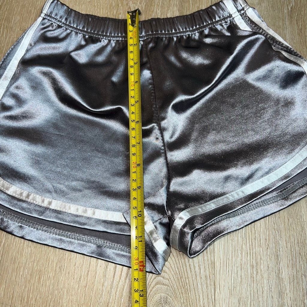 Other Lavender Shine Stretch Shorts Side Stripe Vintage Inspired S Size 28" / US 6 / IT 42 - 8 Thumbnail