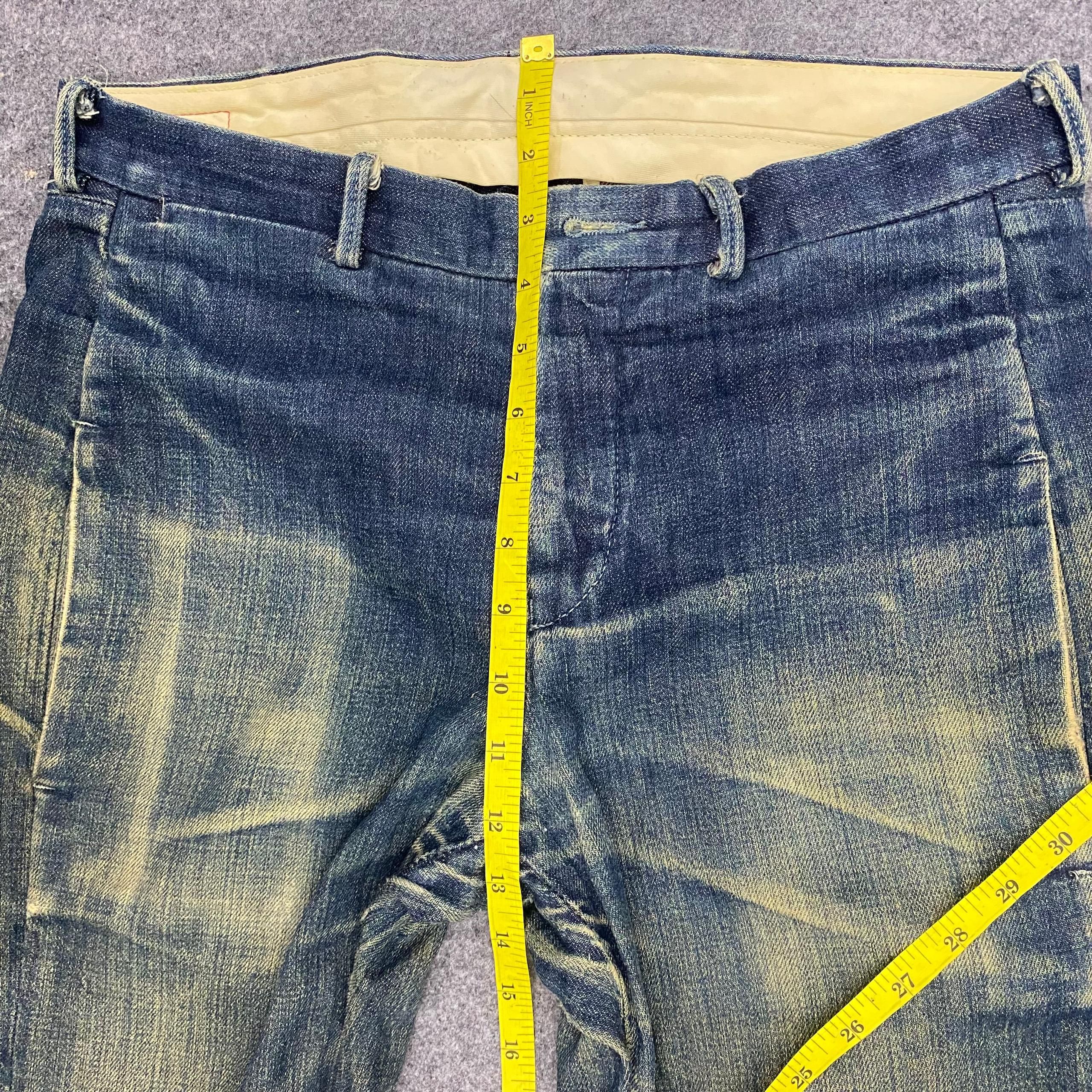 Japanese Brand 💥Best Offer💥Vintage Levis Distressed Denim Size US 32 / EU 48 - 6 Thumbnail