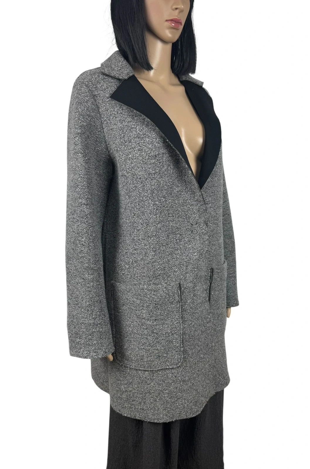 MAX&Co. Max & Co Coat Wool Seta Knitcoat Size M / US 6-8 / IT 42-44 - 4 Thumbnail