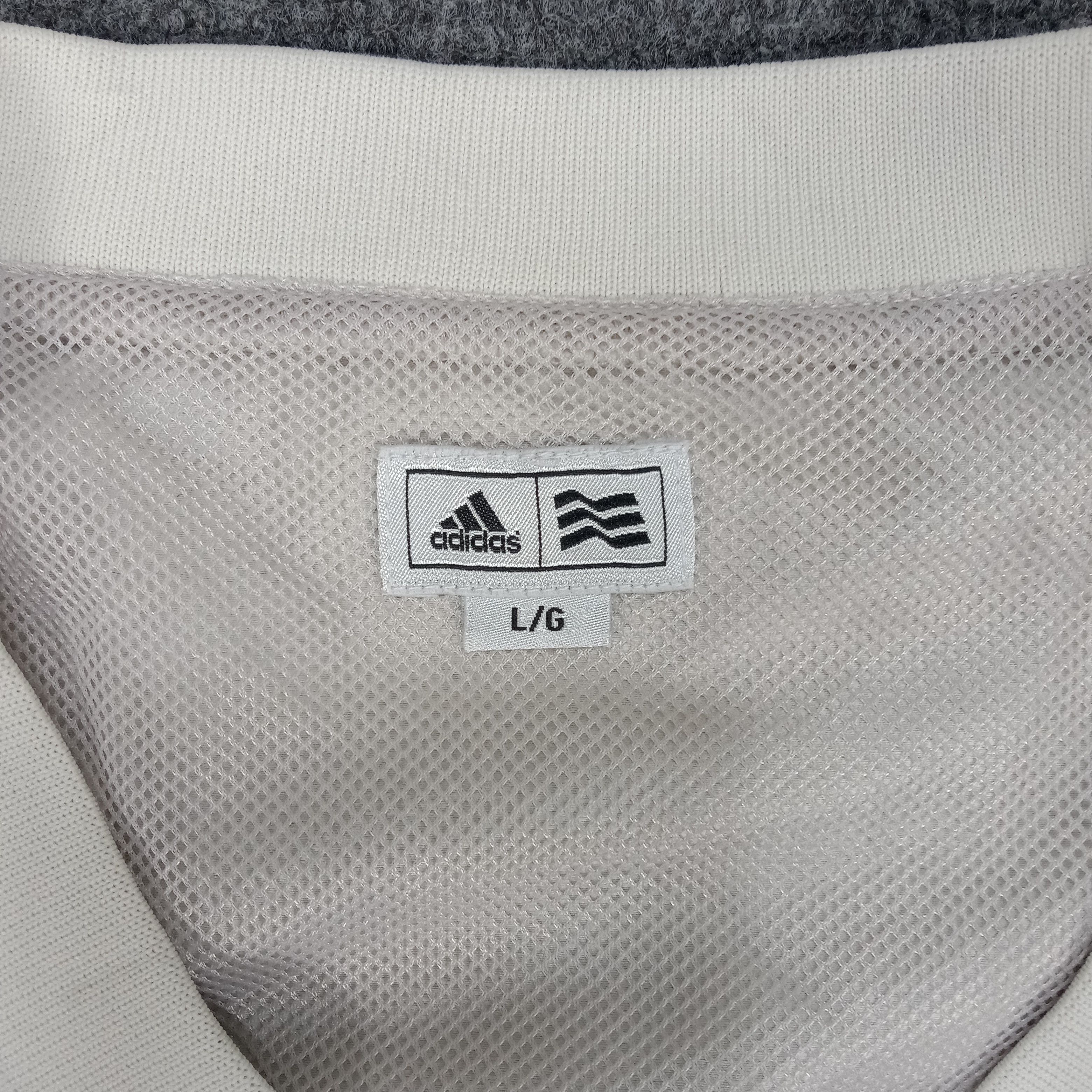 Adidas × New Era × Vintage Adidas Yohji Yamamoto Custom Art New Era Sweatshirt Size US L / EU 52-54 / 3 - 5 Thumbnail
