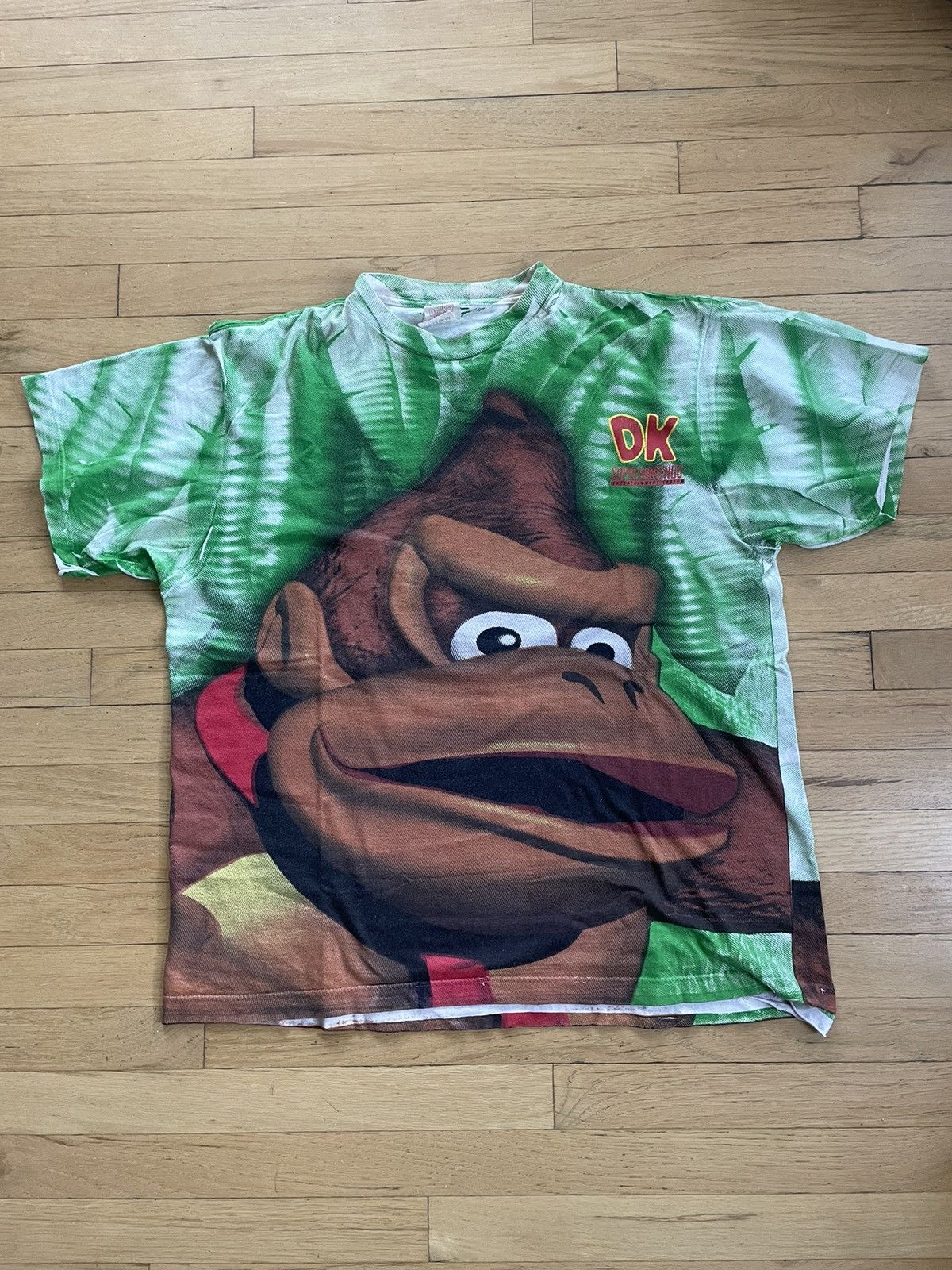 Nintendo × Vintage Vintage Donkey Kong Country all over print Size US XL / EU 56 / 4 - 1 Thumbnail