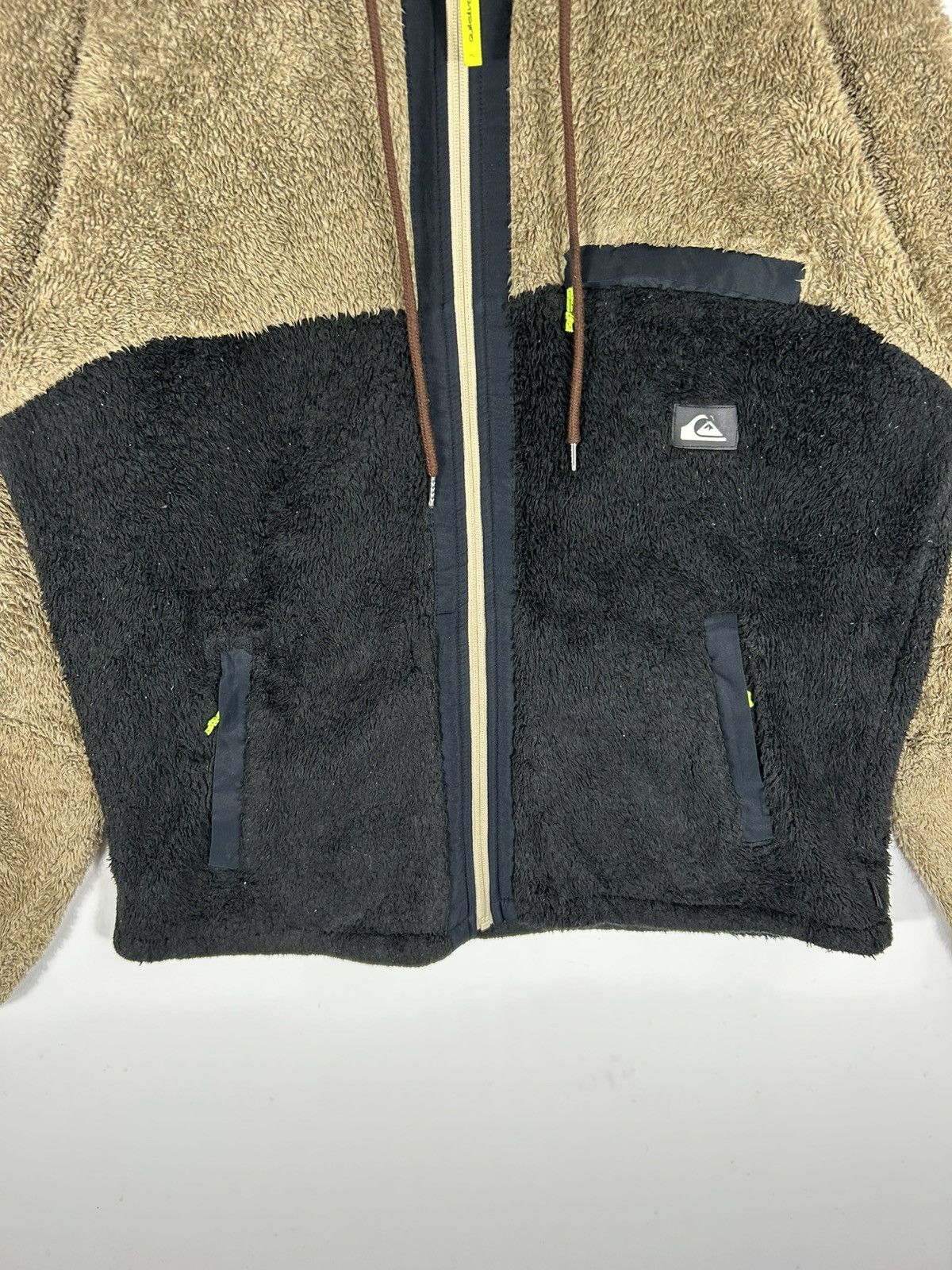 Quiksilver Vintage Quiksilver Colour block Hoodie Tech Fleece Jacket Size US L / EU 52-54 / 3 - 5 Thumbnail