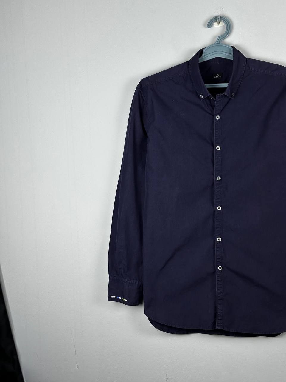 Paul Smith Paul Smith Shirt Long Sleeve Designer Navy Size US L / EU 52-54 / 3 - 2 Thumbnail